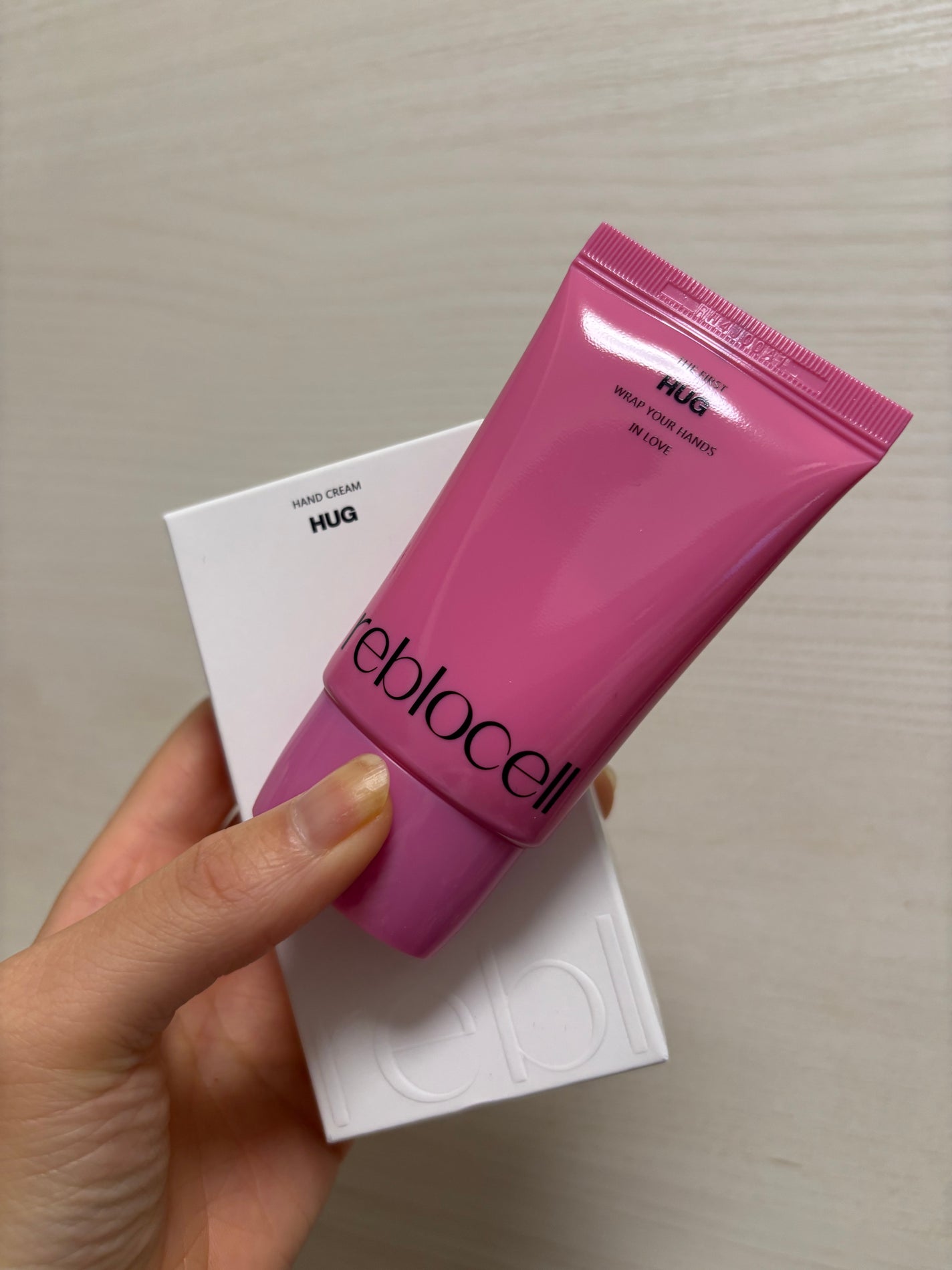HUG ハンドクリーム/reblocell/ハンドクリームを使ったクチコミ(1枚目)