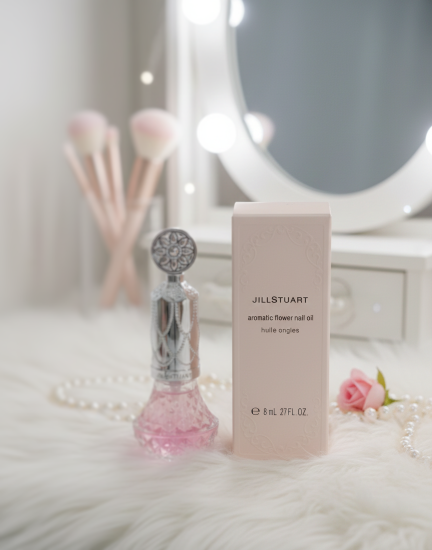 アロマティックフラワー ネイルオイル 01 pink essence/JILL STUART/ネイルオイル・トリートメントを使ったクチコミ(1枚目)