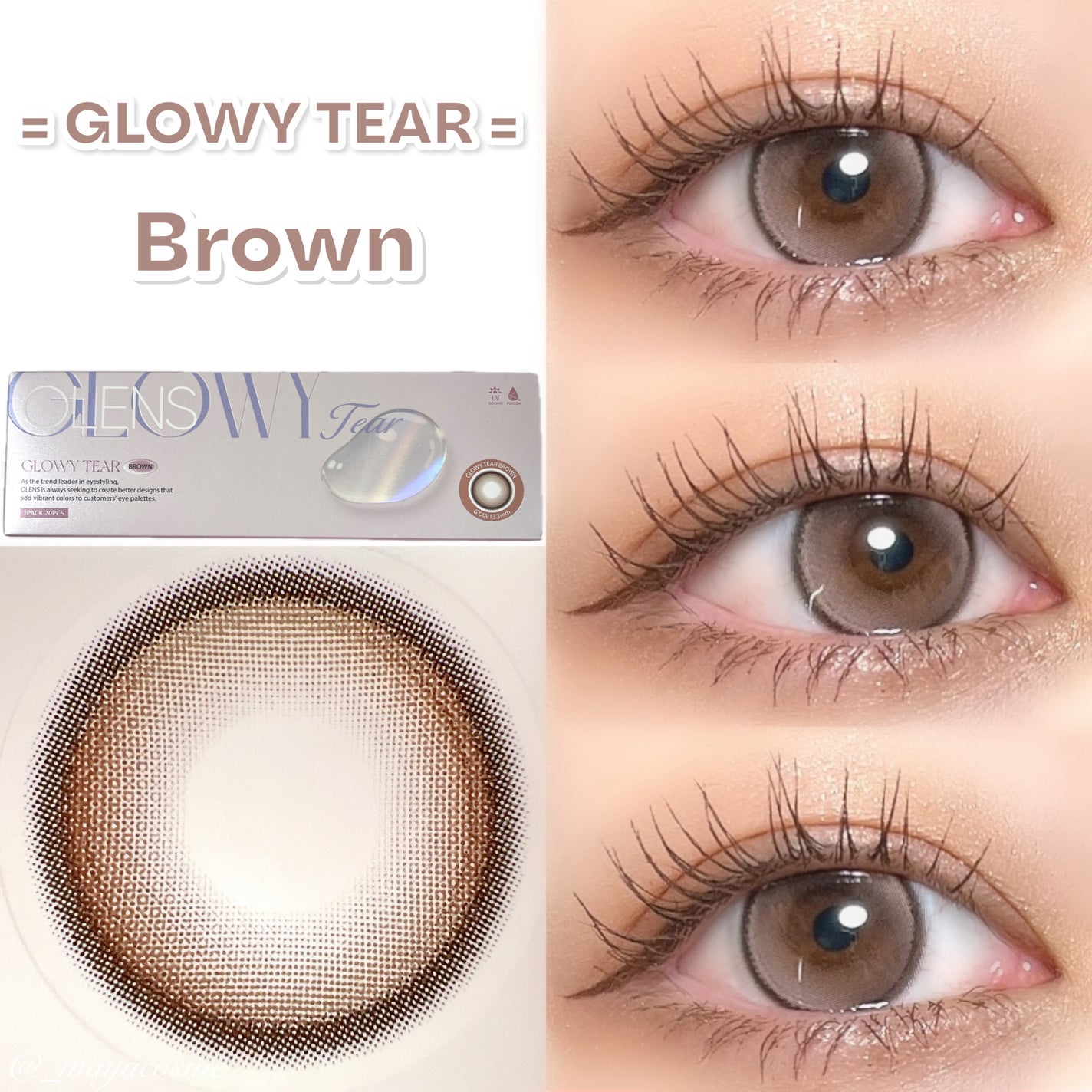 Double Tint 1day/OLENS/カラーコンタクトレンズを使ったクチコミ(4枚目)