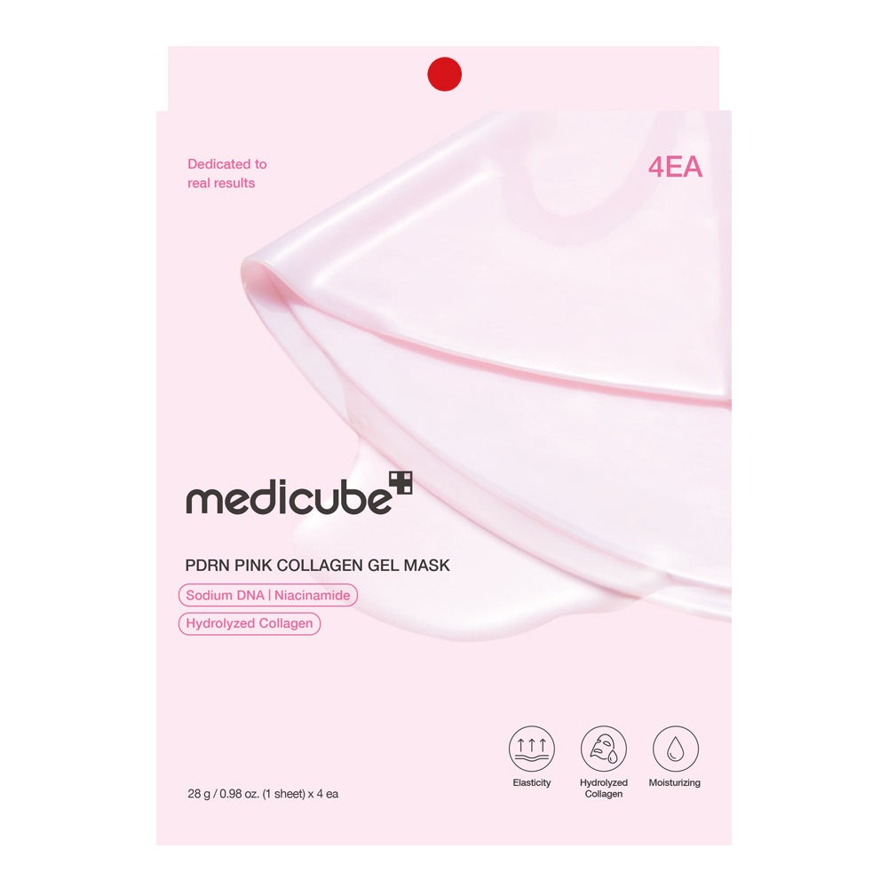 PDRNピンクコラーゲンゲルマスク 4枚入り(28g×4)