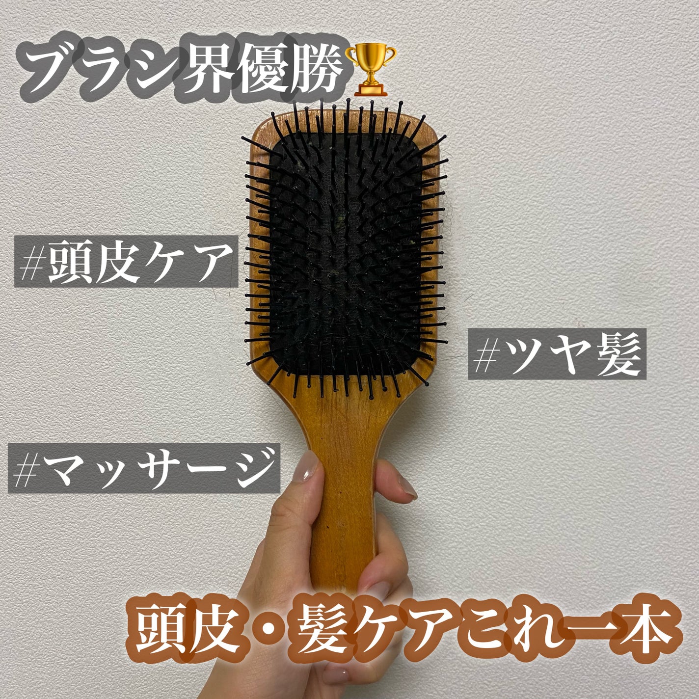 パドル ブラシ/AVEDA/ヘアブラシを使ったクチコミ(1枚目)