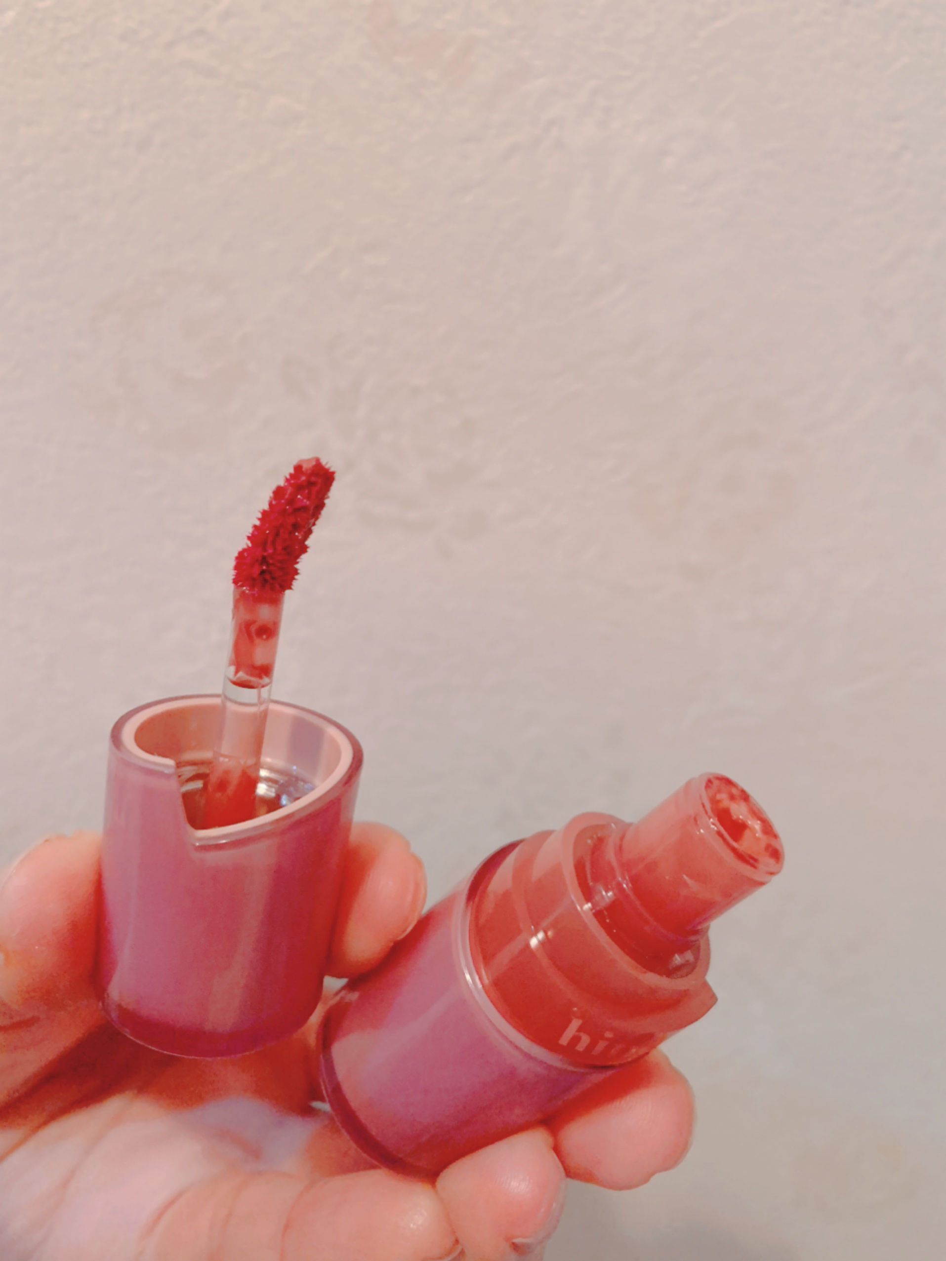 ロウグロウジェルティント R012 ロウ・フィグ/hince/リップティントを使ったクチコミ（2枚目）