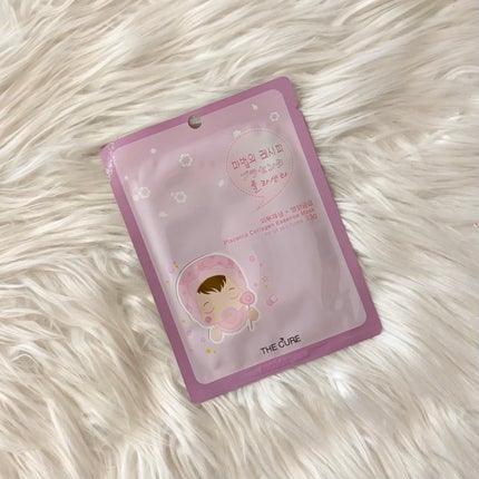 プラセンタコラーゲンエッセンスマスク/THE CURE(ザキュア)/シートマスク・パックを使ったクチコミ(1枚目)