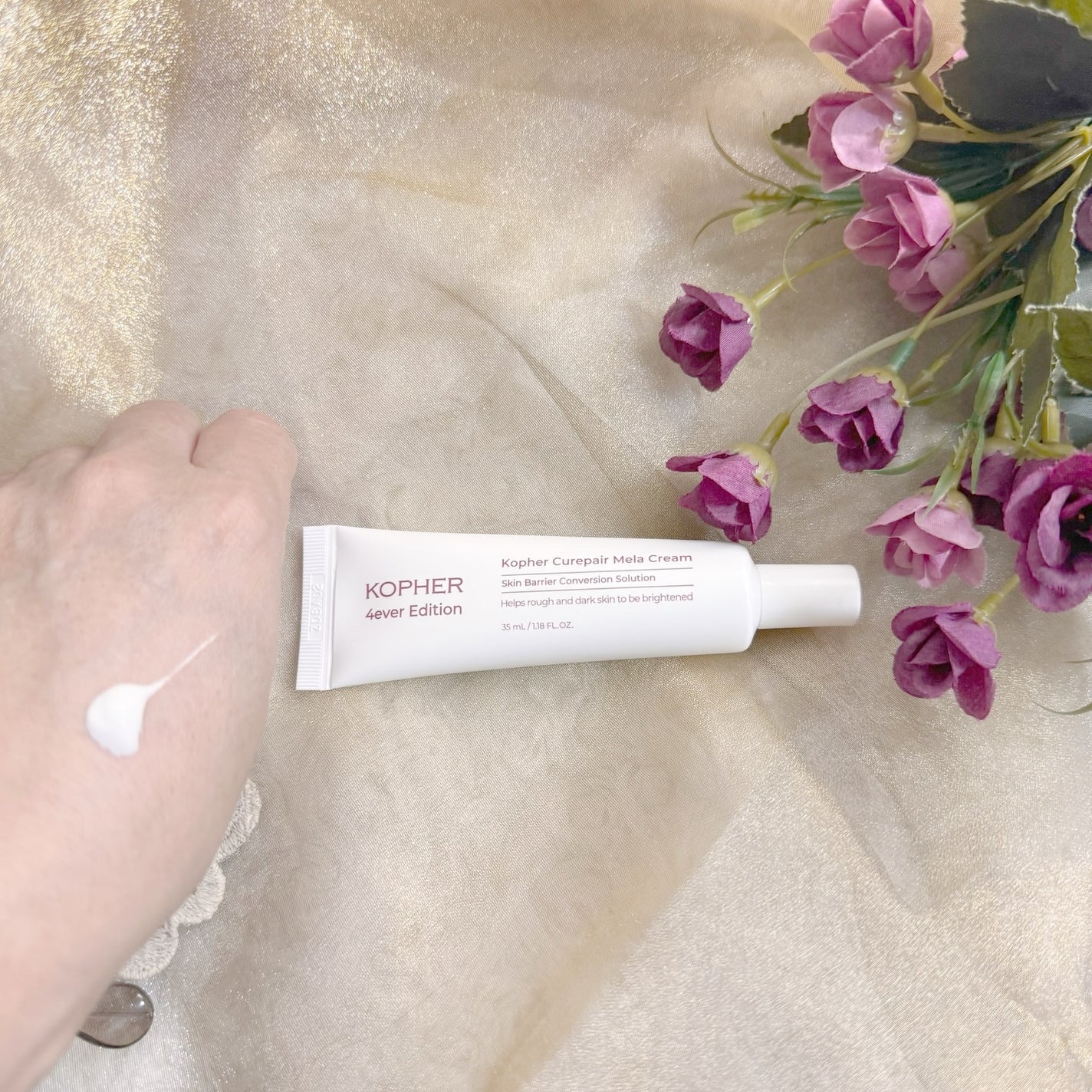 CUREPAIR MELA CREAM /KOPHER/フェイスクリームを使ったクチコミ(2枚目)