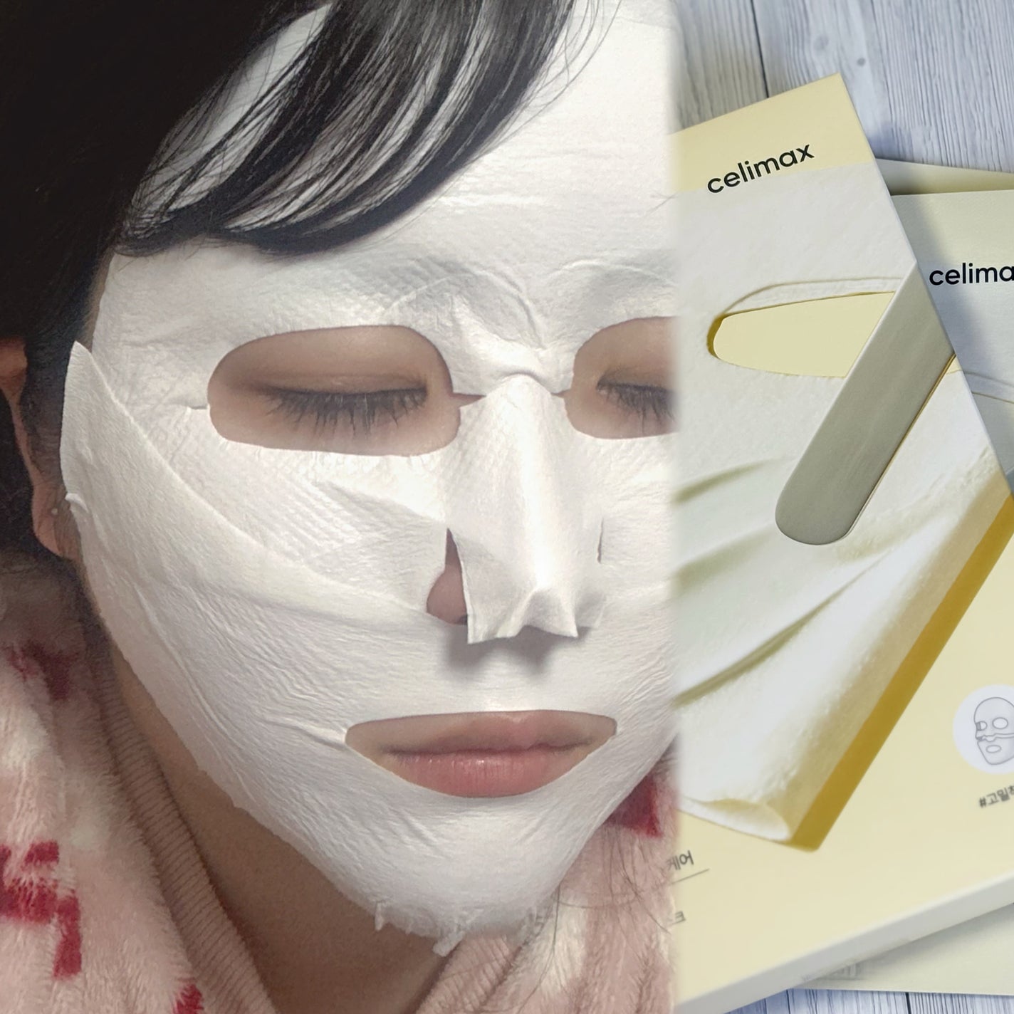 ポアブライトニングシミケアクリームラッピングパック/celimax/シートマスク・パックを使ったクチコミ(2枚目)