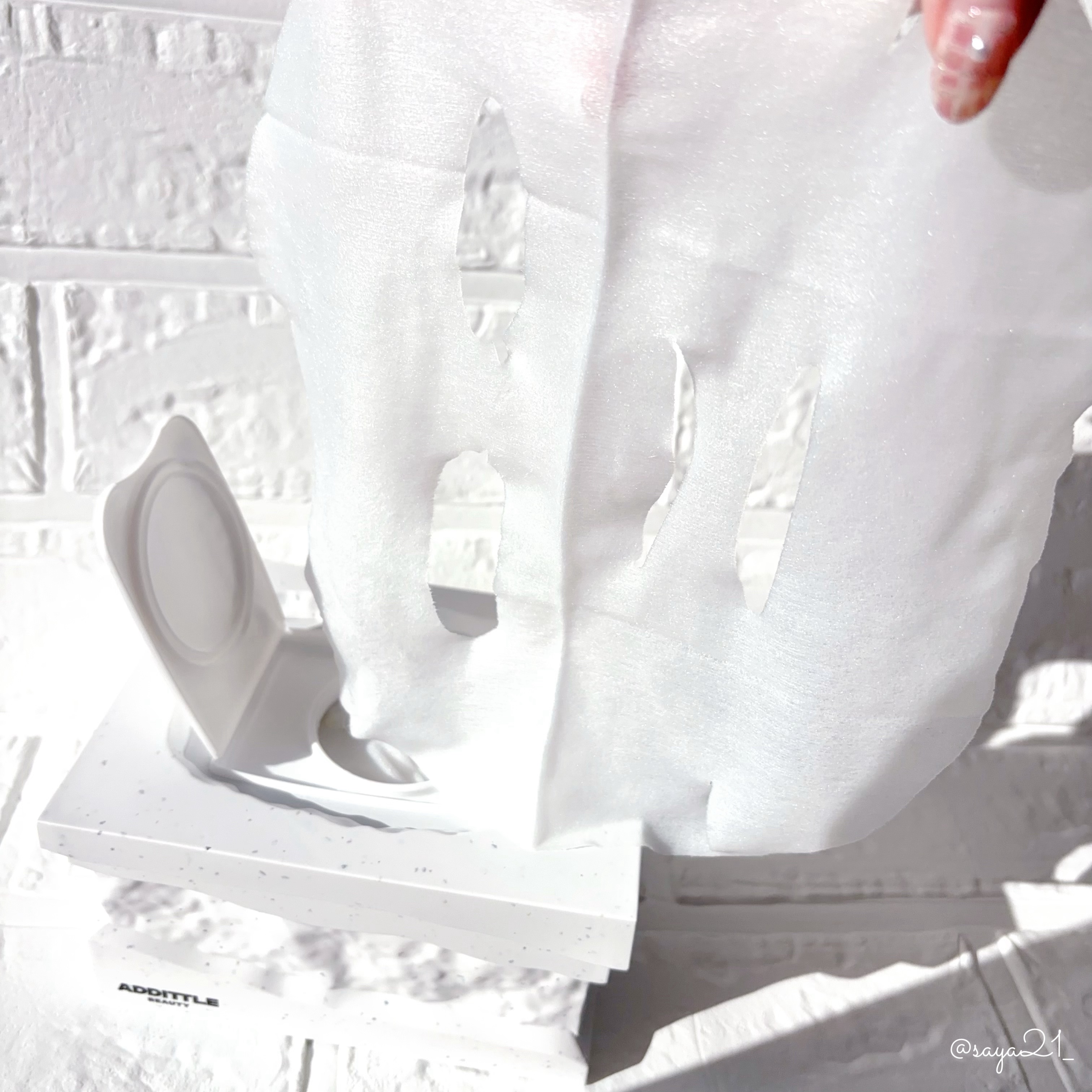 エーエムウェイクアップマスクボックス/ADDITTLE BEAUTY/シートマスク・パックを使ったクチコミ（3枚目）