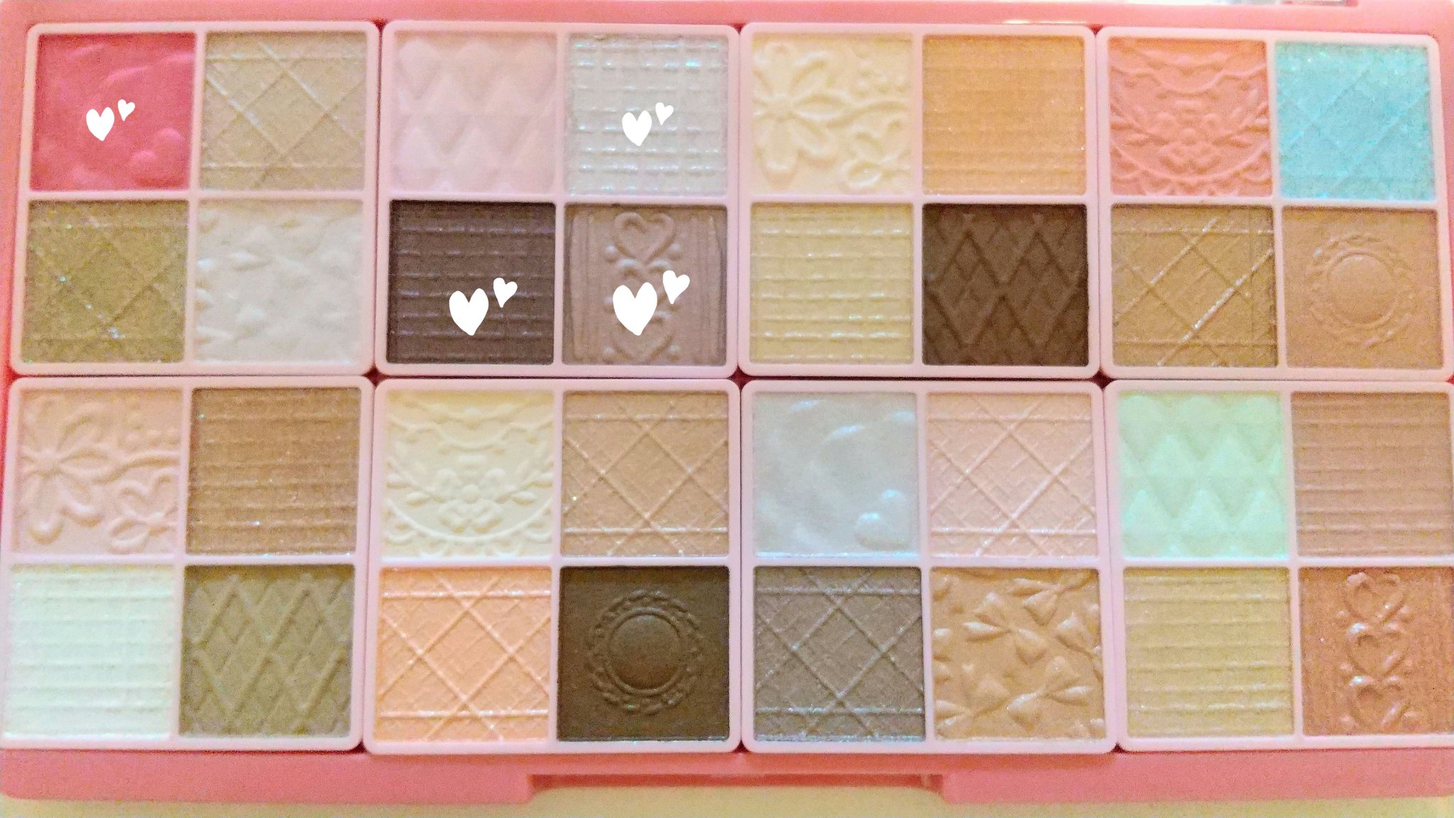 スーパーかわいい！パレット/キャンメイク/アイシャドウを使ったクチコミ（2枚目）