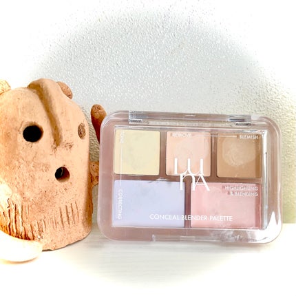 コンシールブレンダーパレット 02 ピュアカバー/LUNA/パレットコンシーラーの画像