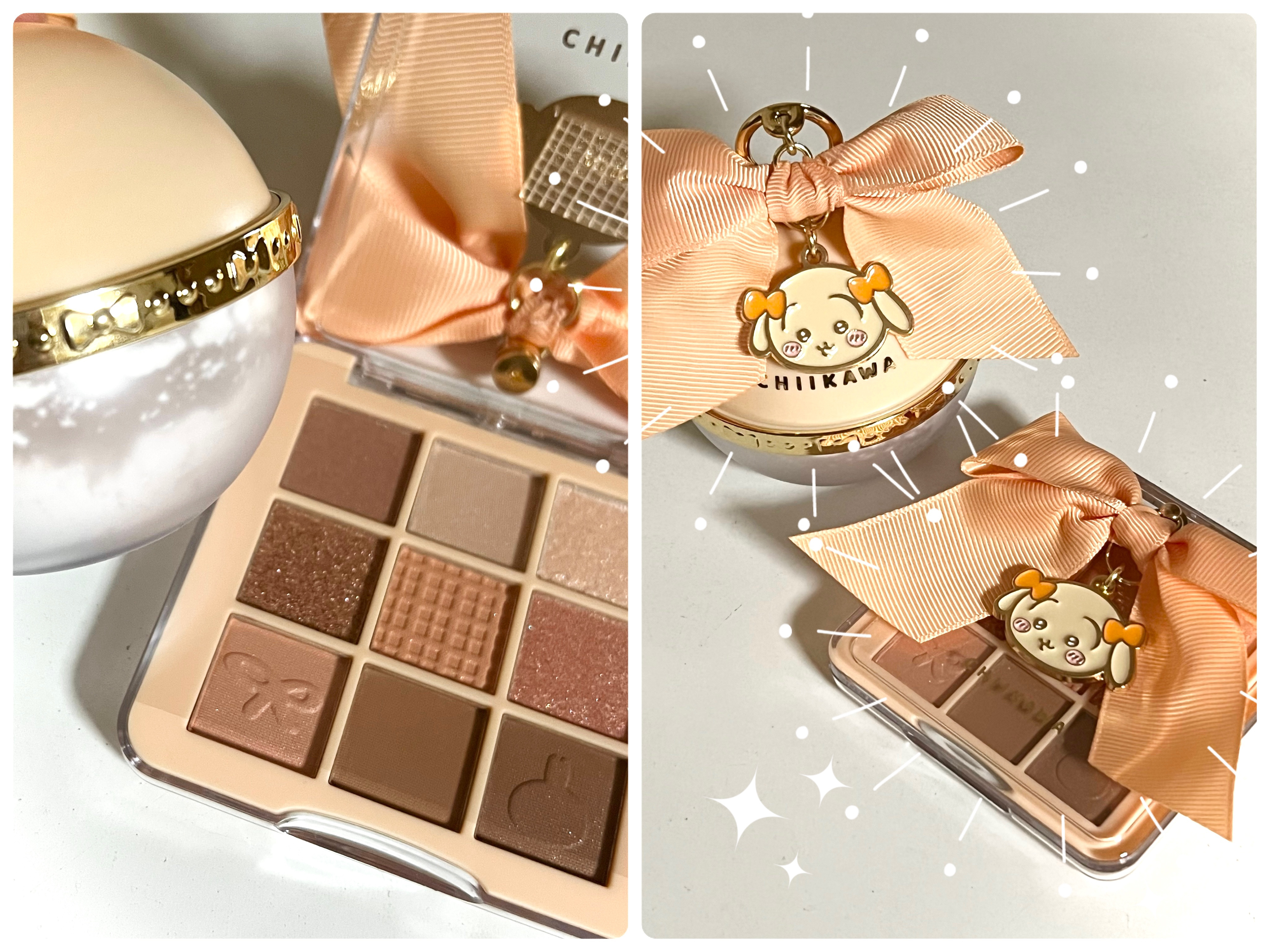 ちいかわ リボンシリーズ アイシャドウパレット/SHOBIDO/アイシャドウパレットを使ったクチコミ（1枚目）