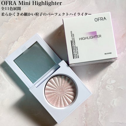 OFRA mini Highlighter/Ofra Cosmetics/パウダーハイライトを使ったクチコミ(2枚目)