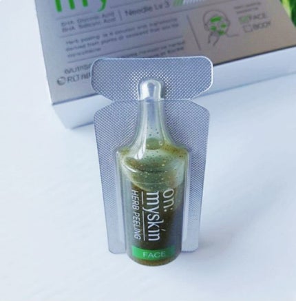 ハーブピーリング/on:myskin/ピーリングを使ったクチコミ(4枚目)