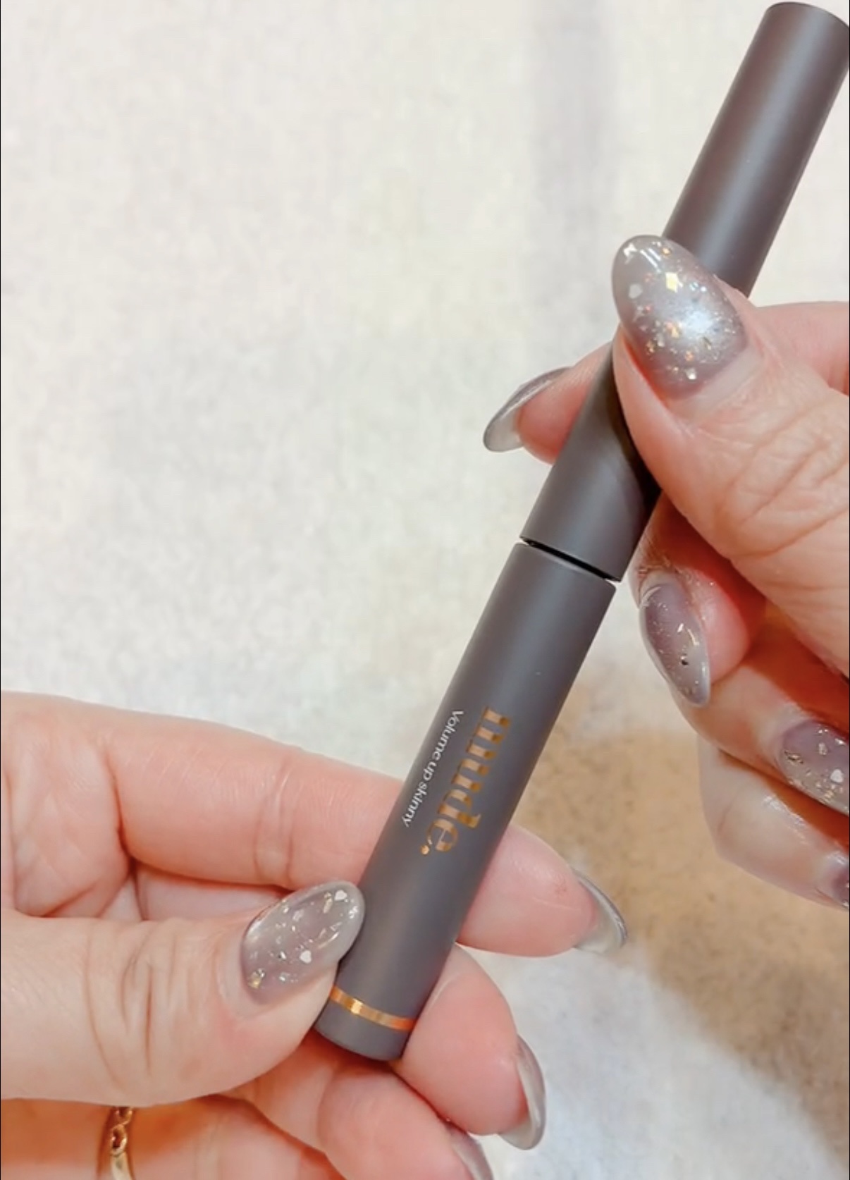 ボリュームアップスキニーマスカラ/mude./マスカラを使ったクチコミ（2枚目）