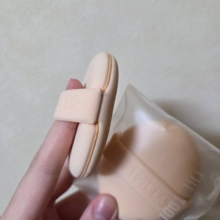 ロングラスティングテンションパフ/THE TOOL LAB/その他ファンデーションを使ったクチコミ(2枚目)