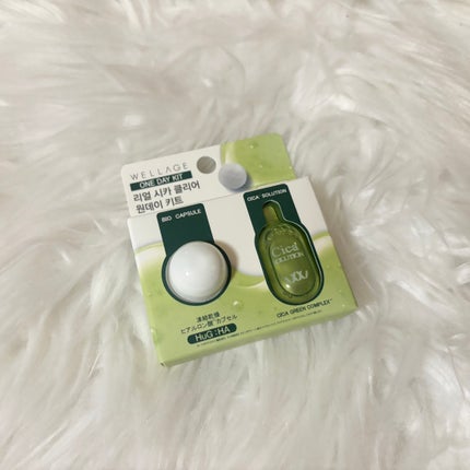 リアルシカグリーンワンデイキット/Wellage/美容液を使ったクチコミ(1枚目)