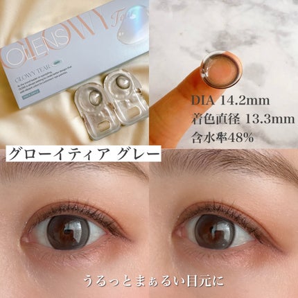Double Tint 1day/OLENS/カラーコンタクトレンズを使ったクチコミ(2枚目)