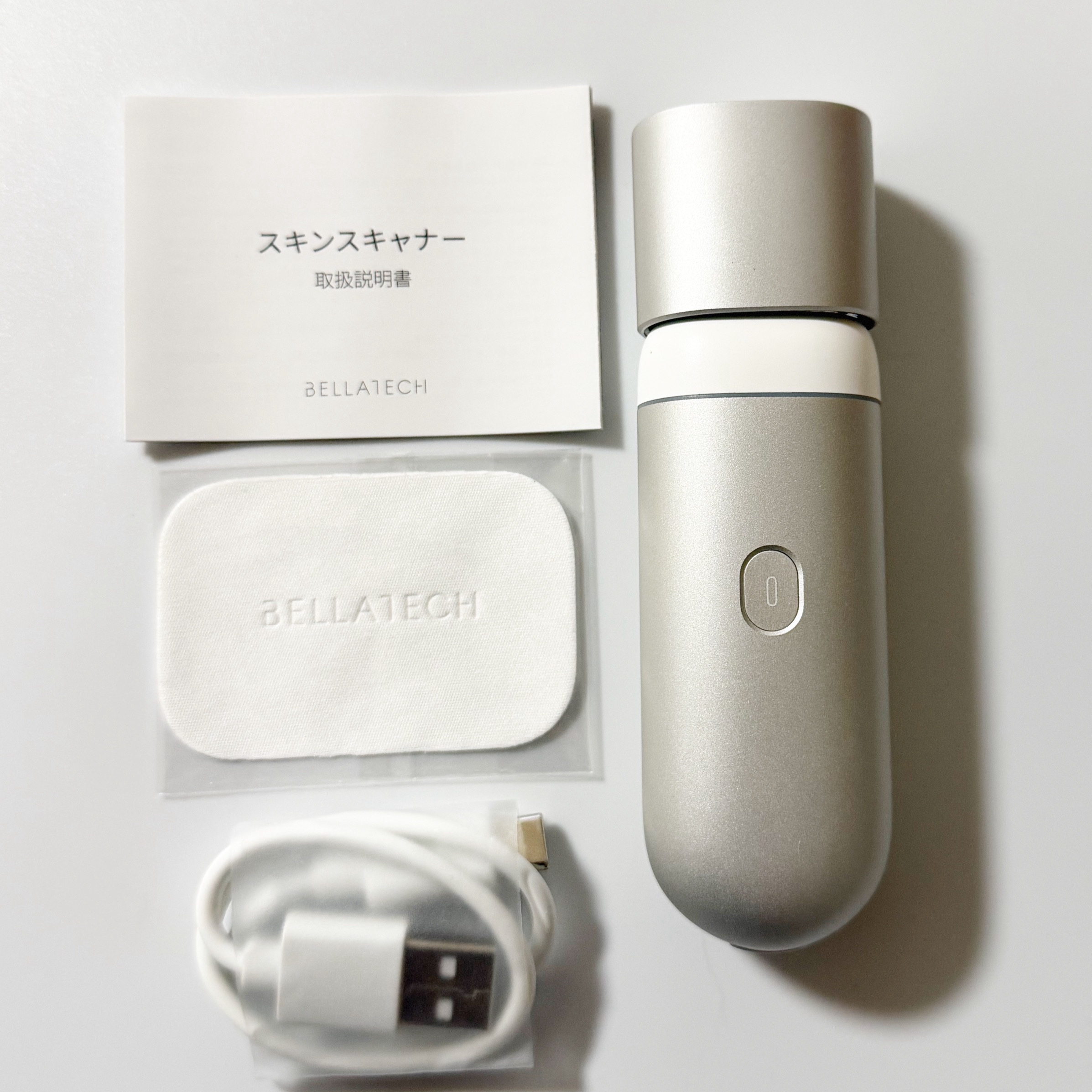 スキンスキャナー/BELLATECH/その他スキンケアグッズを使ったクチコミ（2枚目）