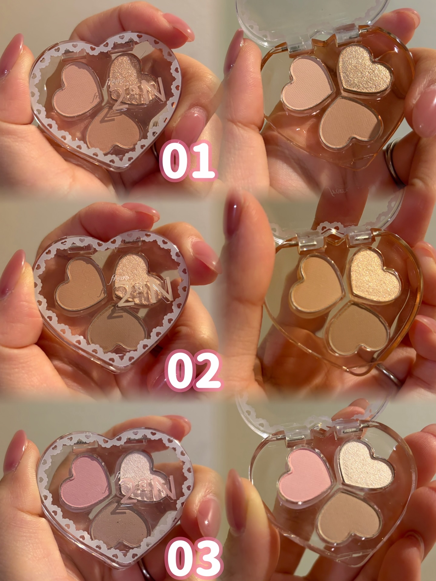 ラブクローバーパレット/2aN/アイシャドウパレットを使ったクチコミ（2枚目）