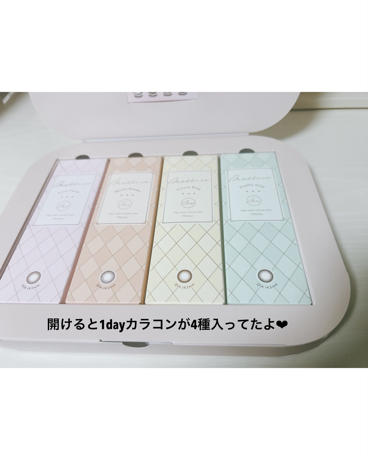 melloew 1day/melloew/ワンデー(1DAY)カラコンを使ったクチコミ(3枚目)