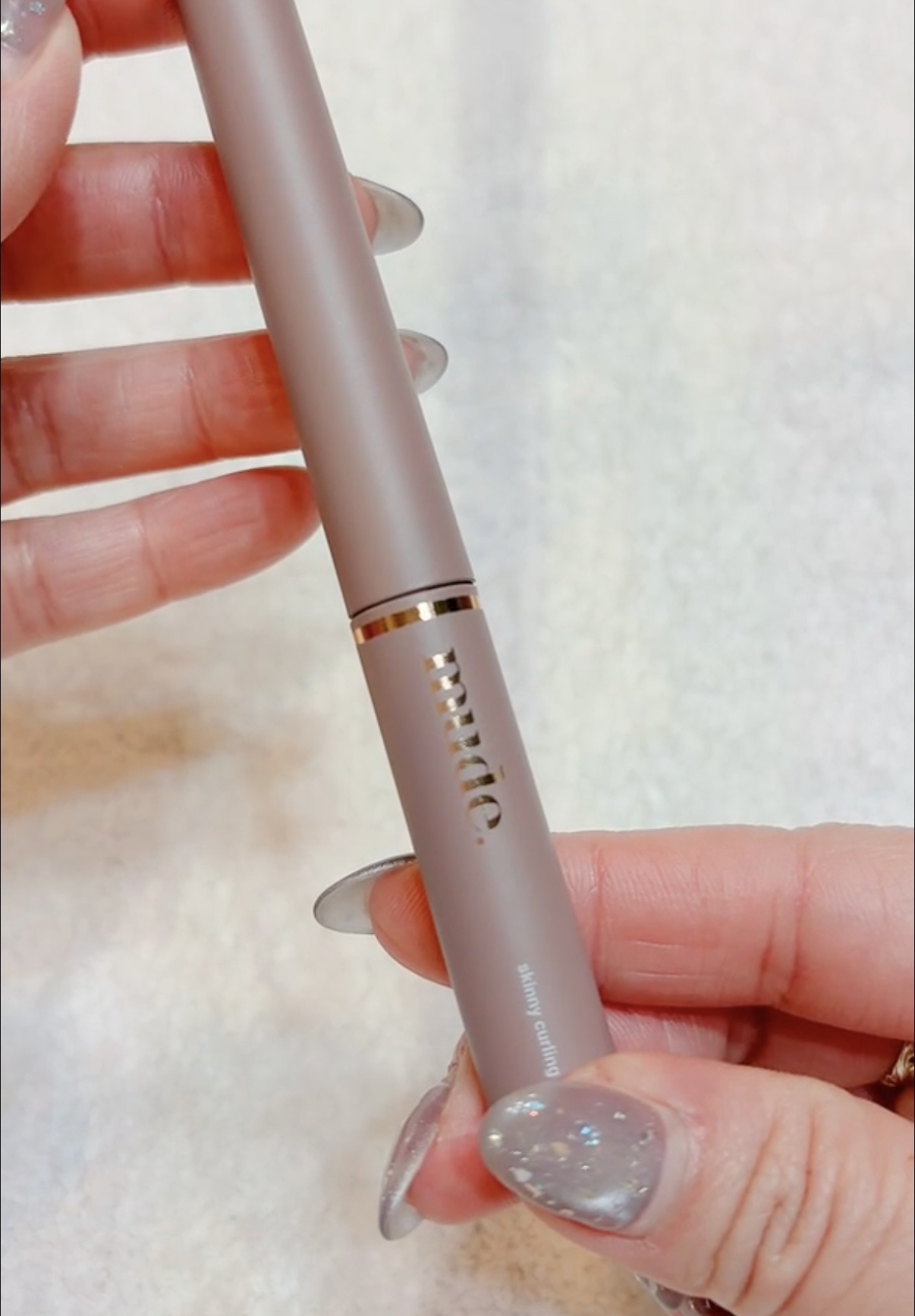 インスパイアスキニーカーリングマスカラ/mude./マスカラを使ったクチコミ（2枚目）