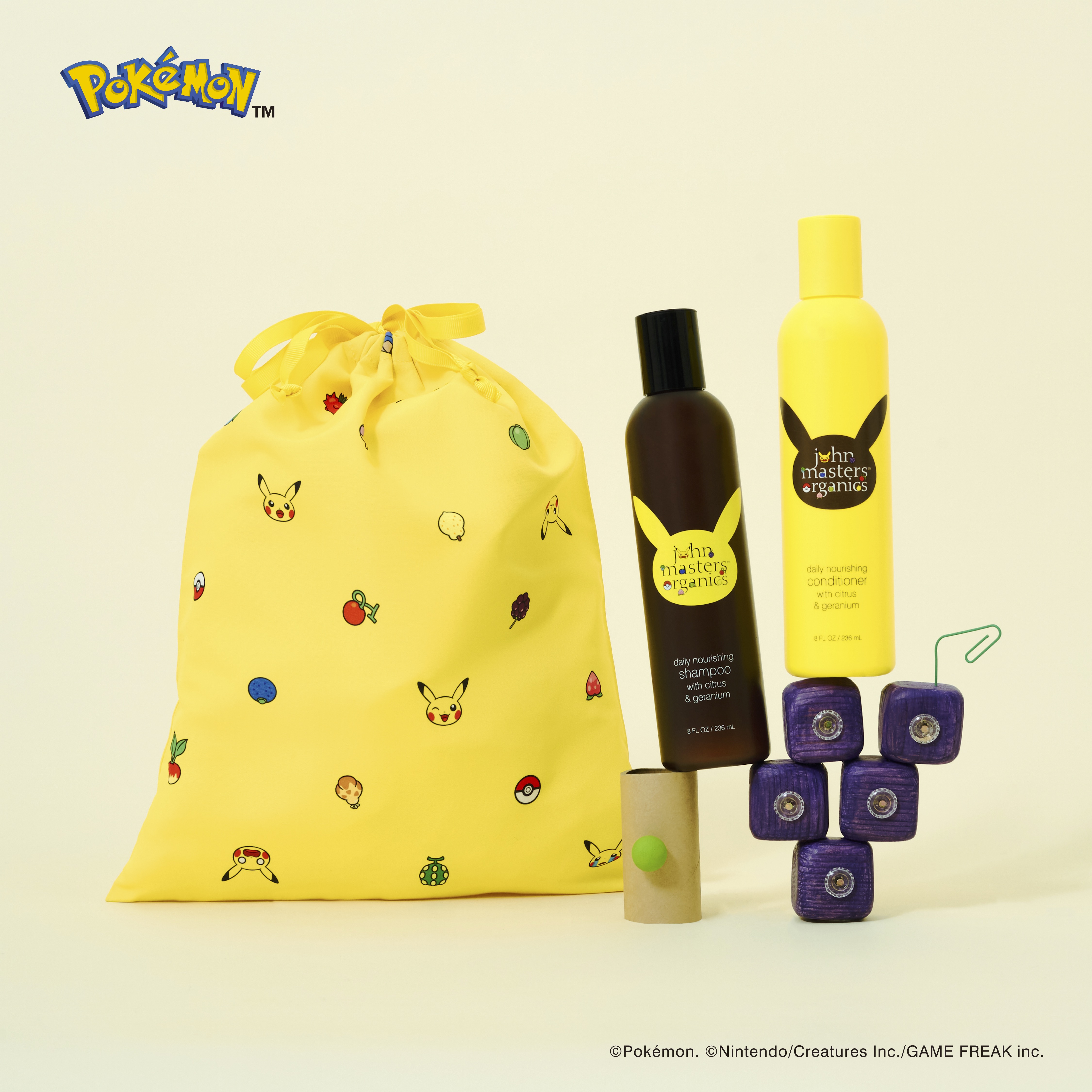 john masters organics ヘアケアセット＜ピカチュウ スペシャルデザイン＞