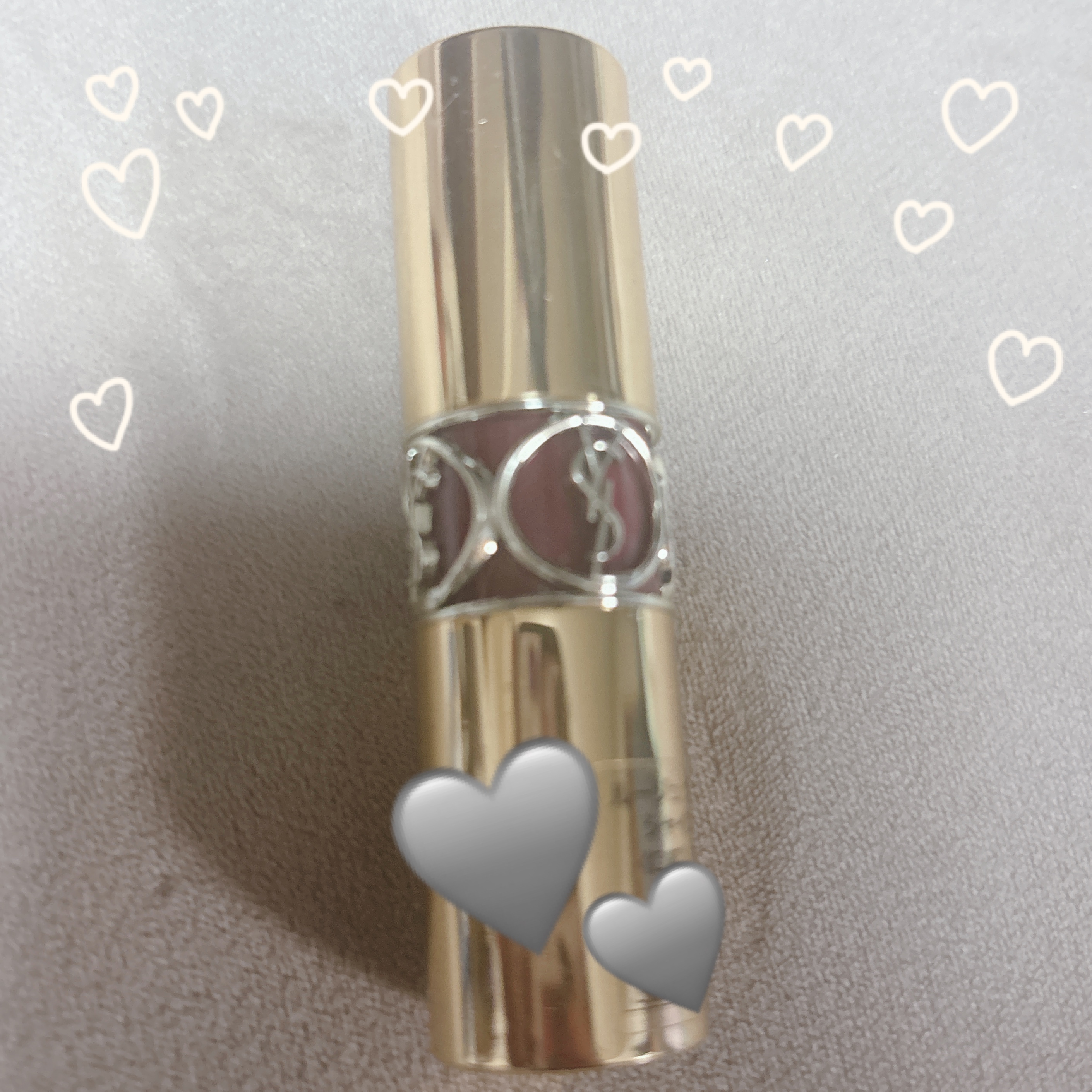 ルージュ ヴォリュプテ シャイン 079 コーラル プルーム/YVES SAINT LAURENT BEAUTE/口紅を使ったクチコミ（1枚目）