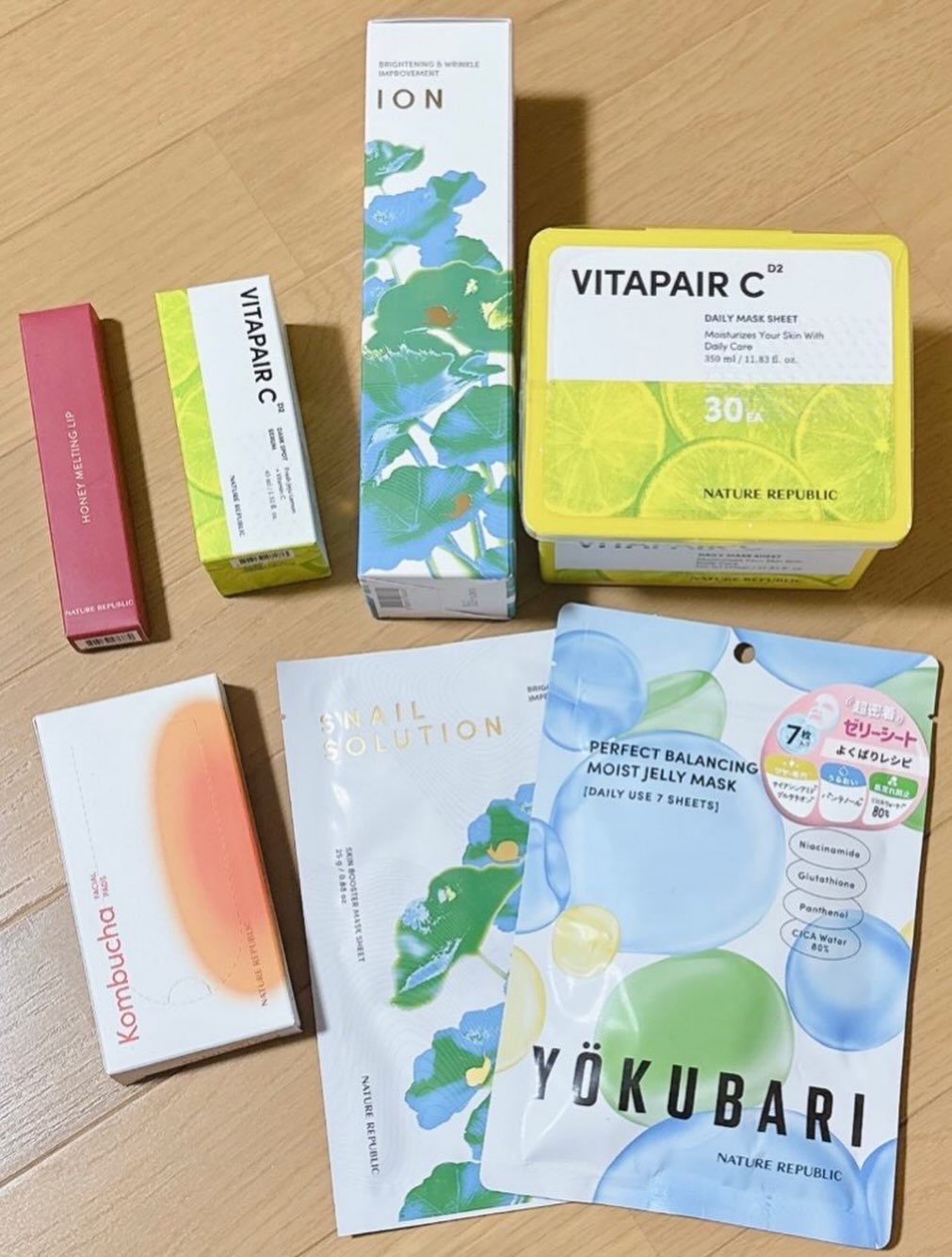 ビタペアCデイリーシートマスク/ネイチャーリパブリック/シートマスク・パックを使ったクチコミ（1枚目）
