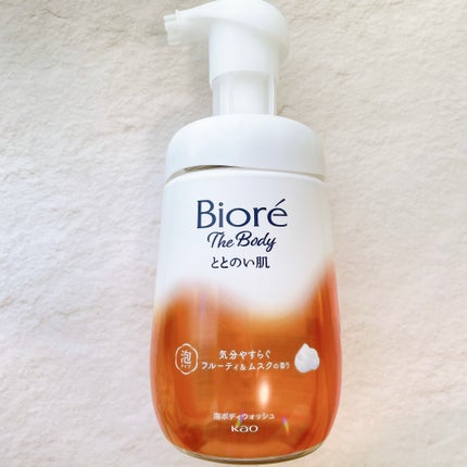ビオレ ザ ボディ ととのい肌 フルーティ&ムスクの香り/ビオレ/ボディソープを使ったクチコミ(2枚目)