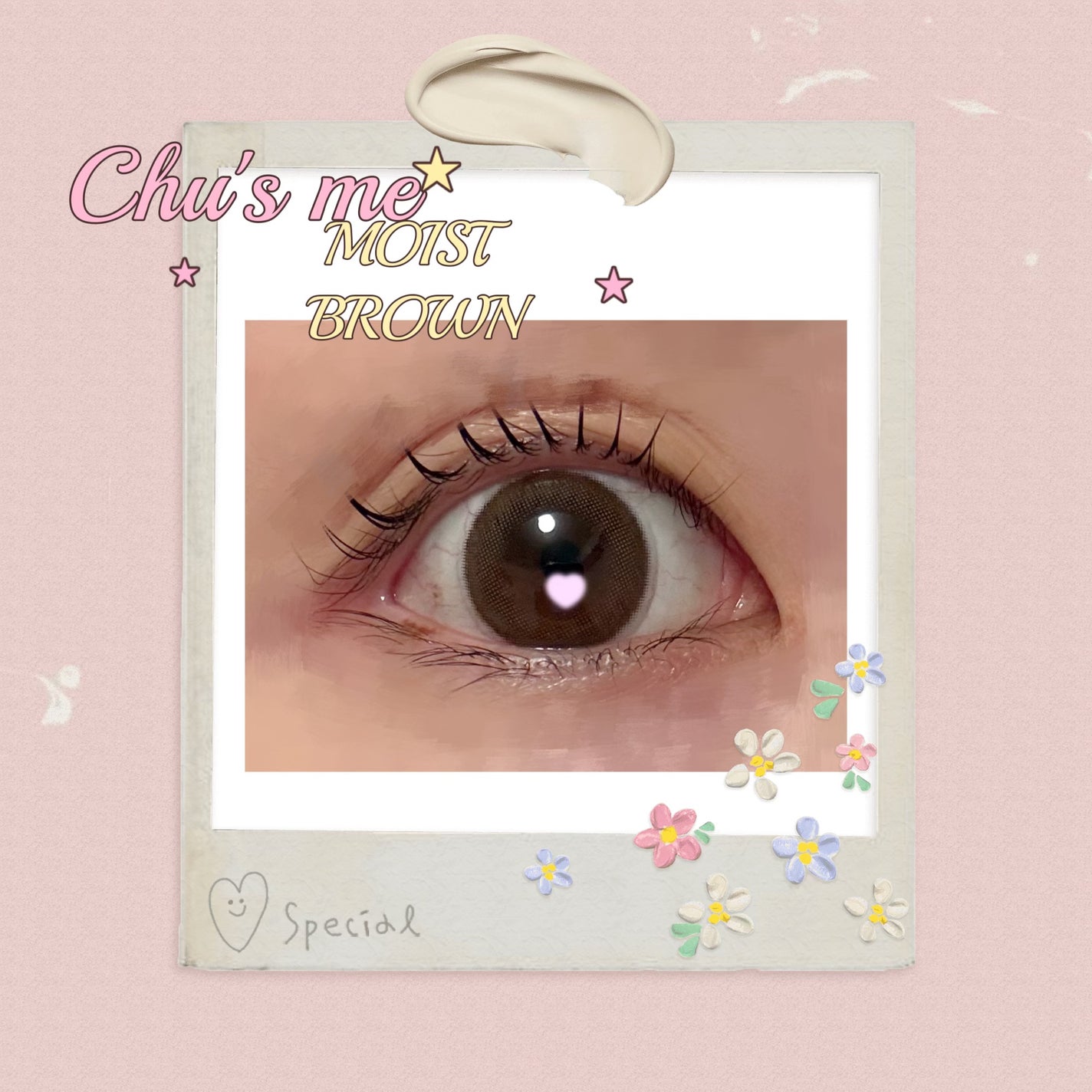 Chu's me 1day/Chu's me/ワンデー(1DAY)カラコンを使ったクチコミ(1枚目)