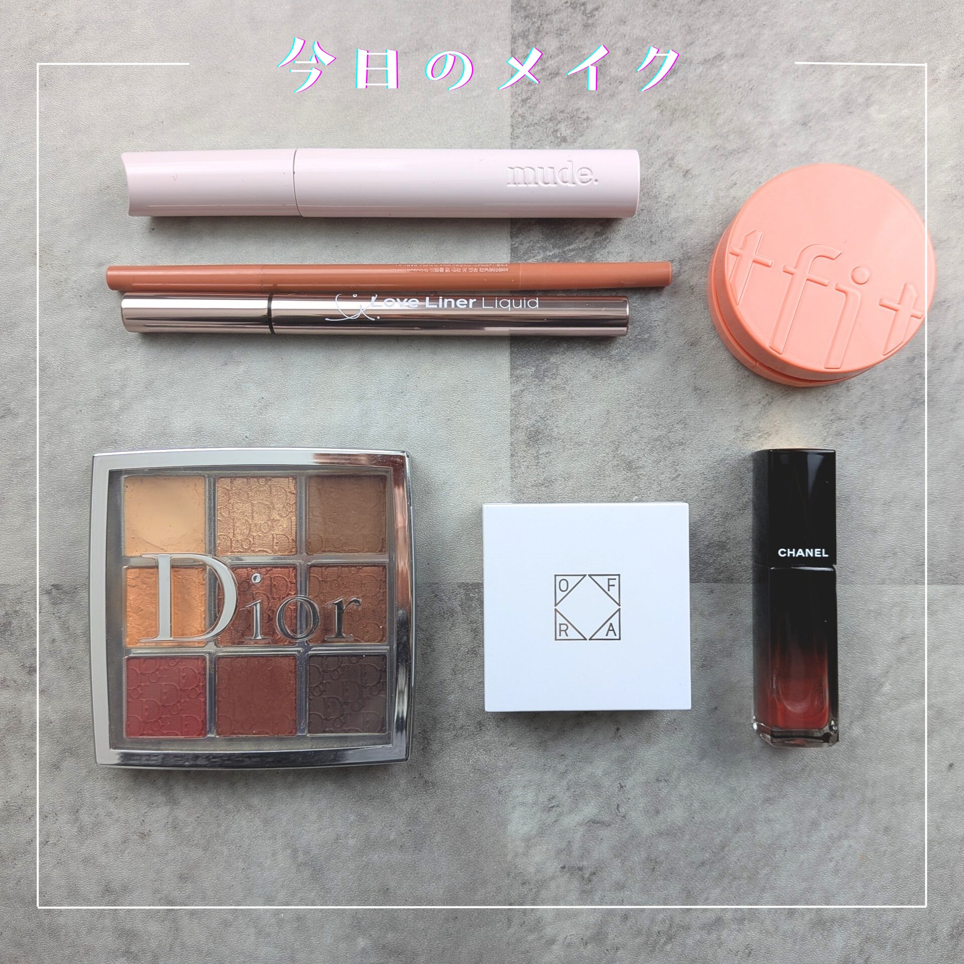 フラッフィーベルベットクッションチーク  O01 CORAL ORANGE/TFIT/ジェル・クリームチークを使ったクチコミ（1枚目）