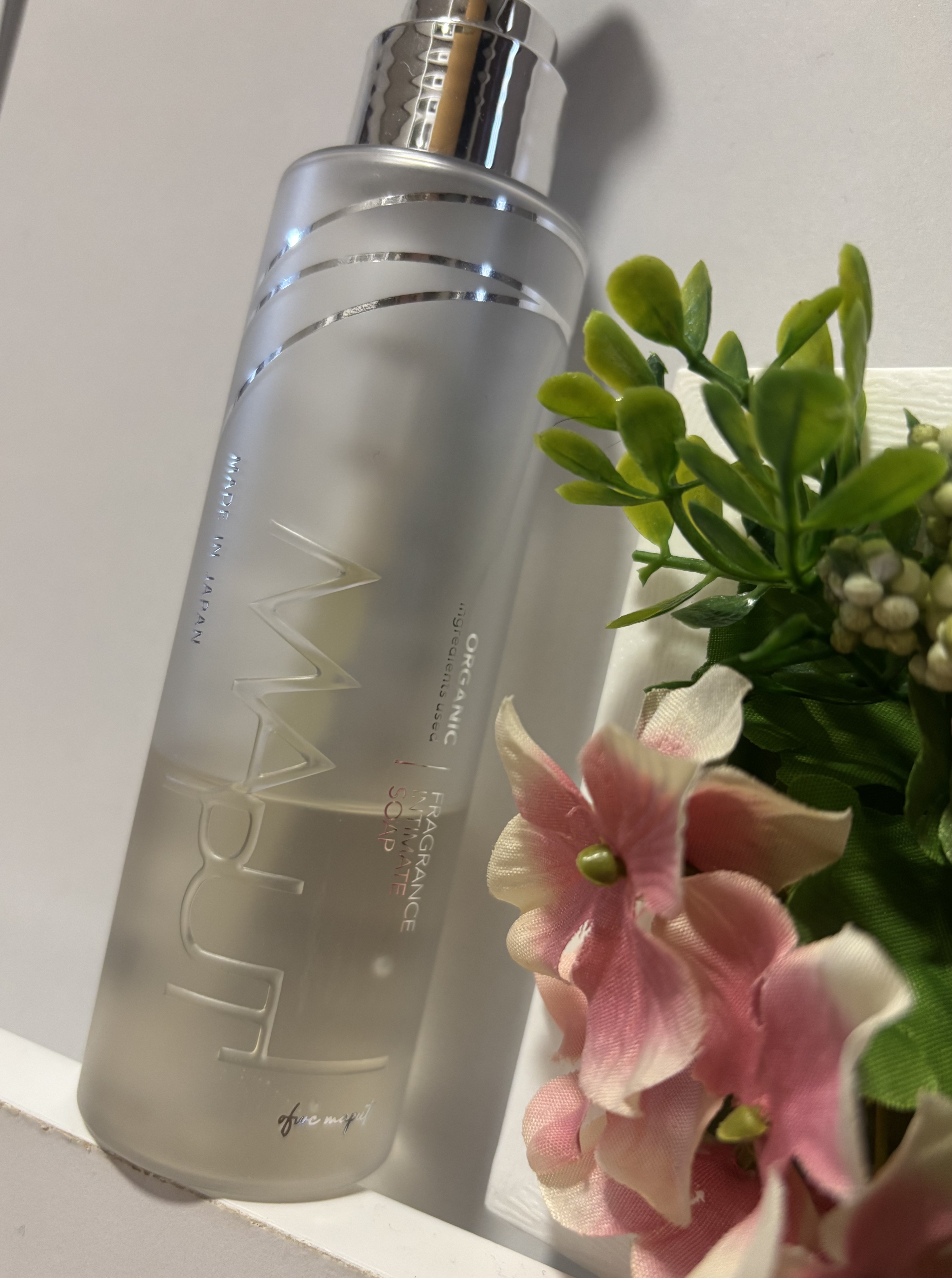 オーガニックフレグランスインティメイトソープ MAPUTI/MAPUTI/デリケートゾーンケアを使ったクチコミ（1枚目）