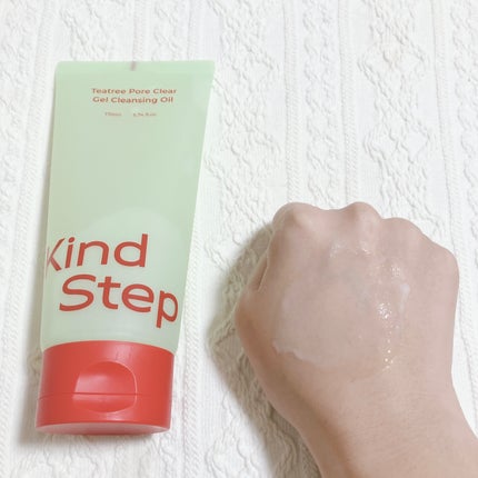 ティーツリージェルクレンジングオイル/KindStep/クレンジングジェルを使ったクチコミ(4枚目)