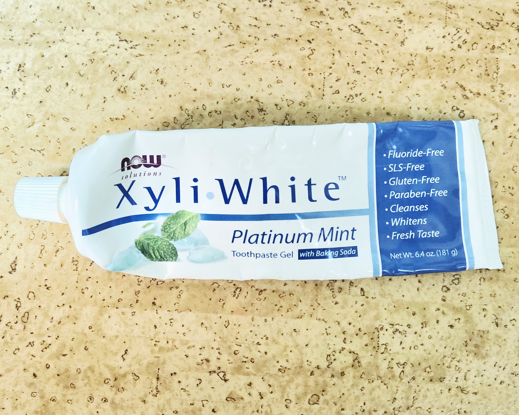 キシリホワイト/now solutions/歯磨き粉を使ったクチコミ（1枚目）