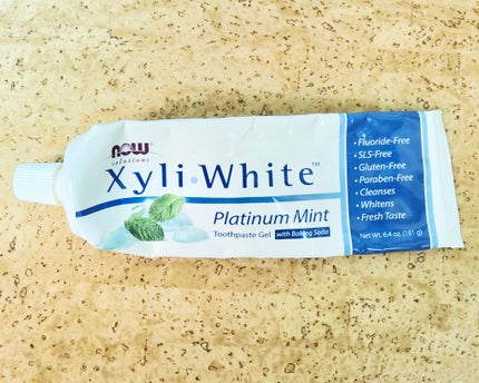 キシリホワイト/now solutions/歯磨き粉を使ったクチコミ(1枚目)