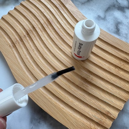 ベビーフット 足爪プロティンパック/ベビーフット/レッグ・フットケアを使ったクチコミ(2枚目)