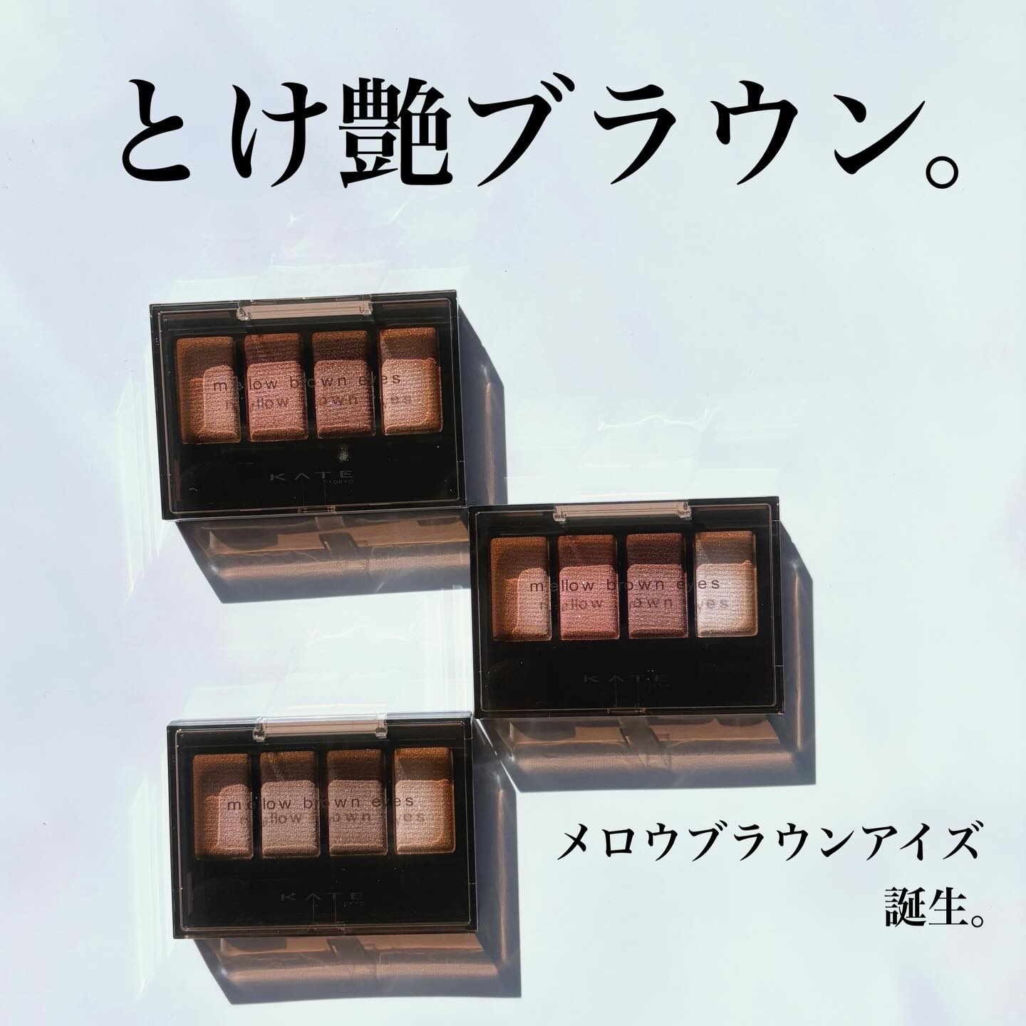 ケイト メロウブラウンアイズ/KATE/アイシャドウパレットを使ったクチコミ（1枚目）