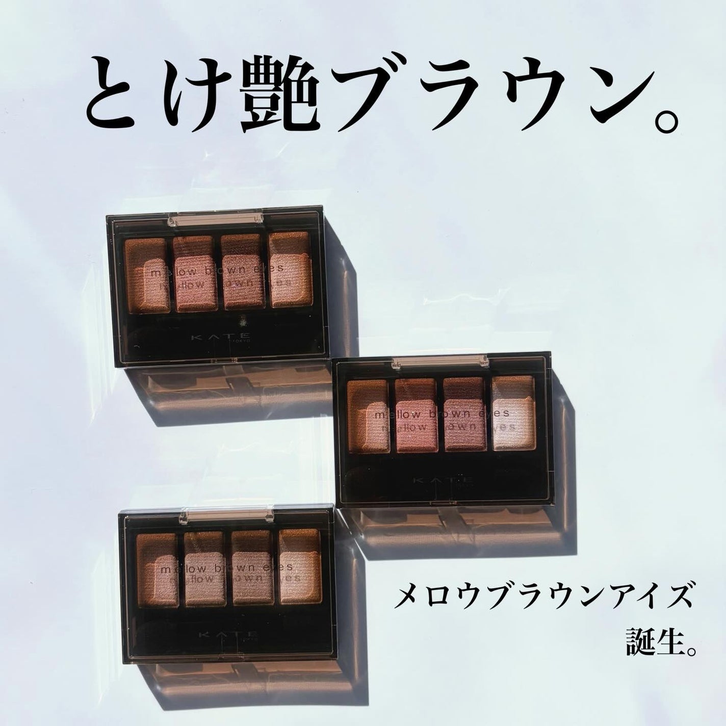 ケイト メロウブラウンアイズ/KATE/アイシャドウパレットを使ったクチコミ(1枚目)