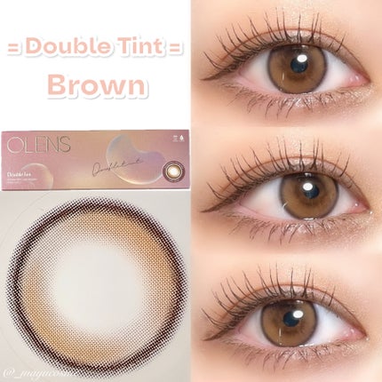 Double Tint 1day/OLENS/カラーコンタクトレンズを使ったクチコミ(6枚目)
