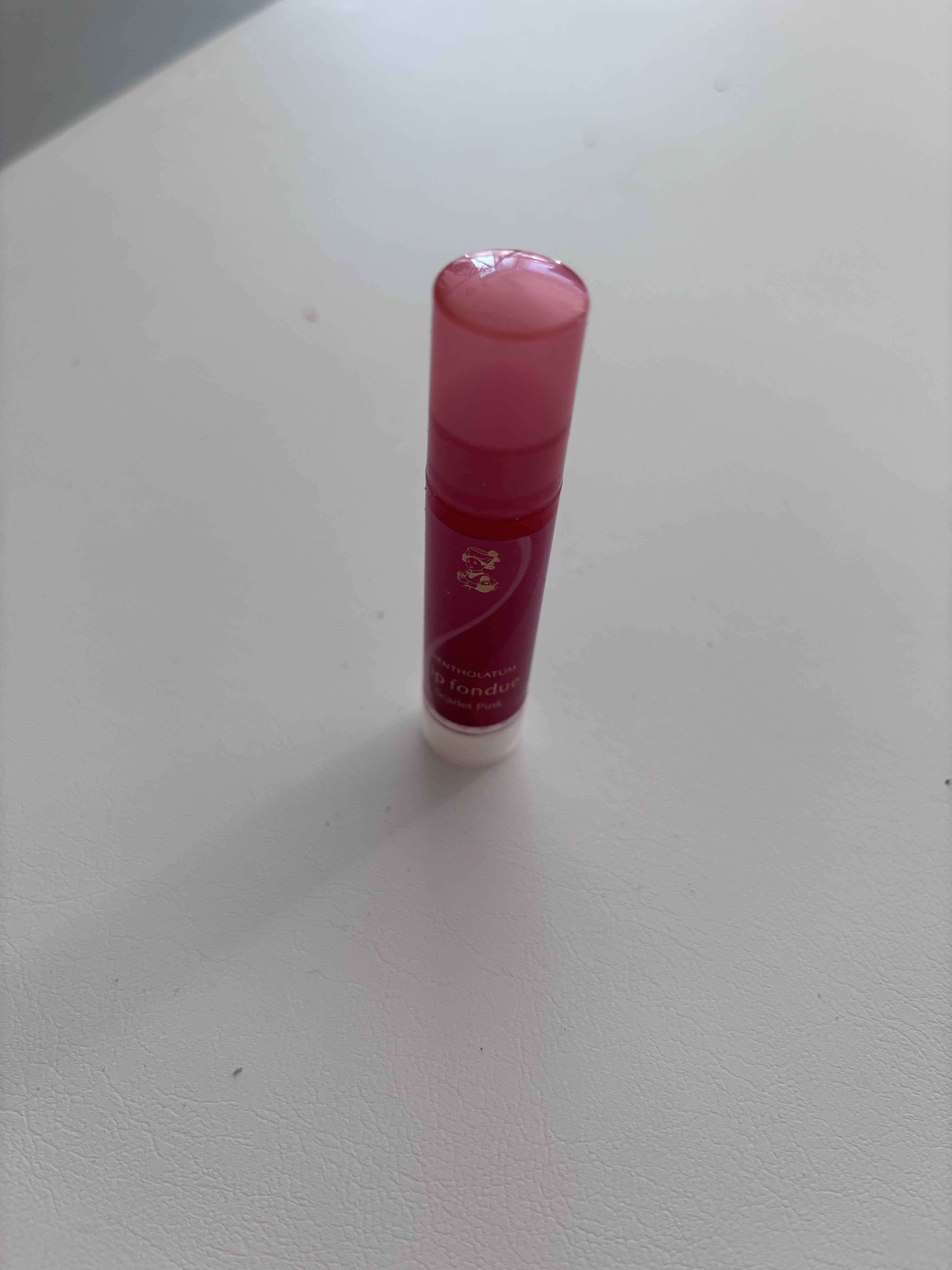 リップフォンデュ スカーレットピンク/メンソレータム/リップバームを使ったクチコミ（1枚目）