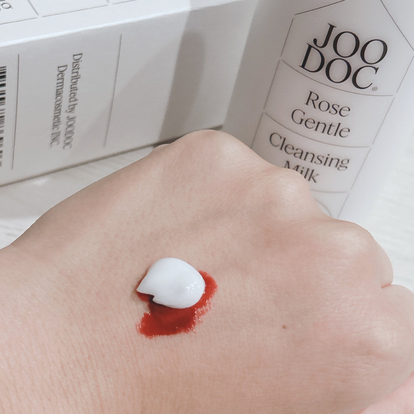 ローズジェントルクレンジングミルク/JOODOC/ミルククレンジングを使ったクチコミ(3枚目)