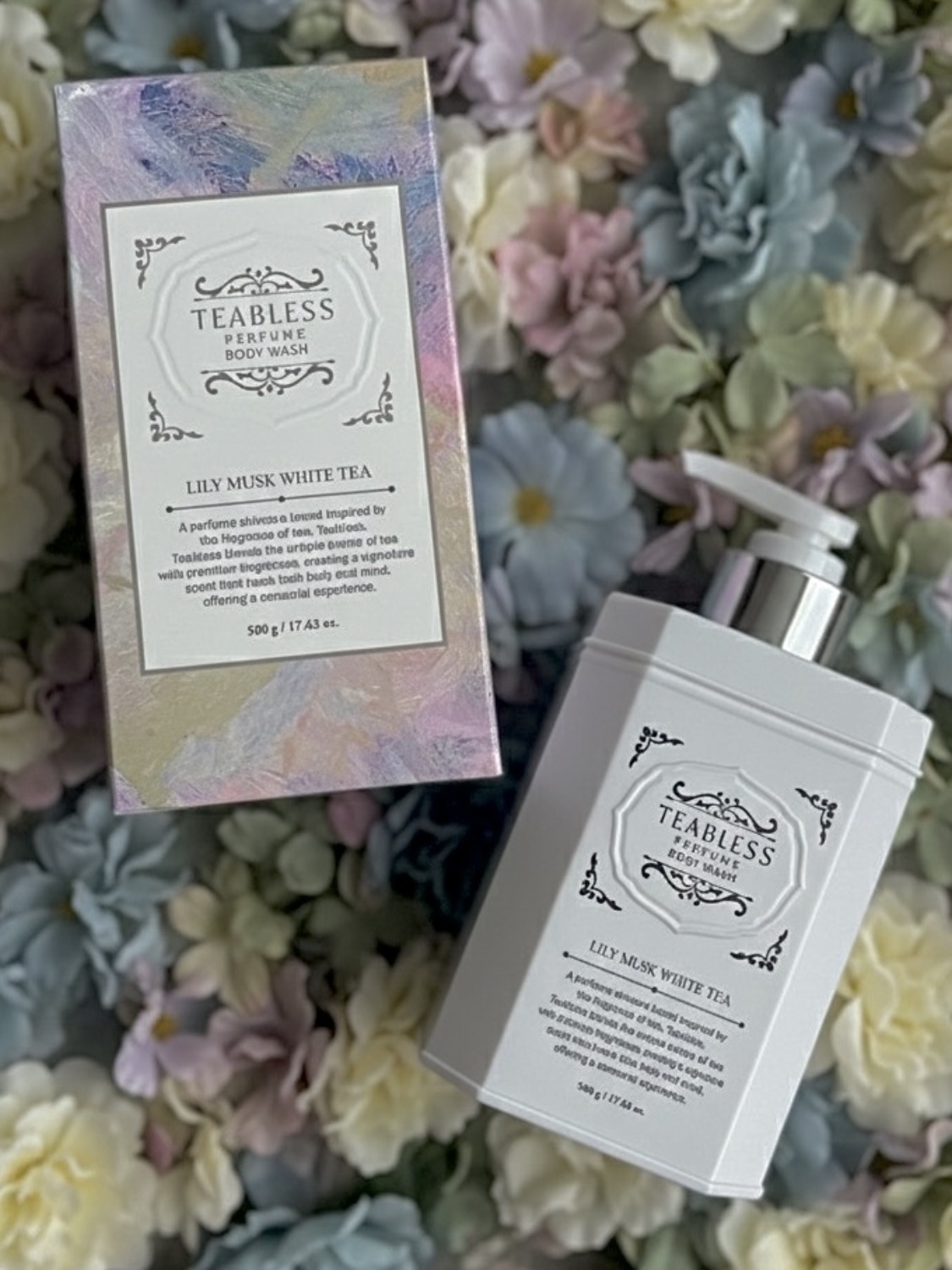 パフュームボディウォッシュ リリームスクホワイトティー/TEABLESS/ボディソープを使ったクチコミ（2枚目）