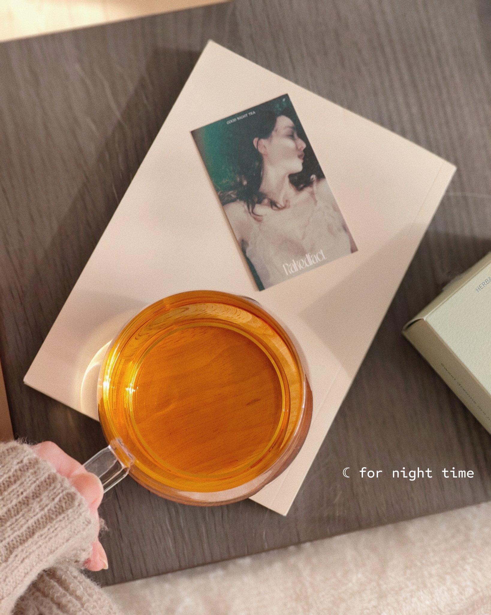 GOOD NIGHT TEA/nakedfact/その他ドリンクを使ったクチコミ（2枚目）