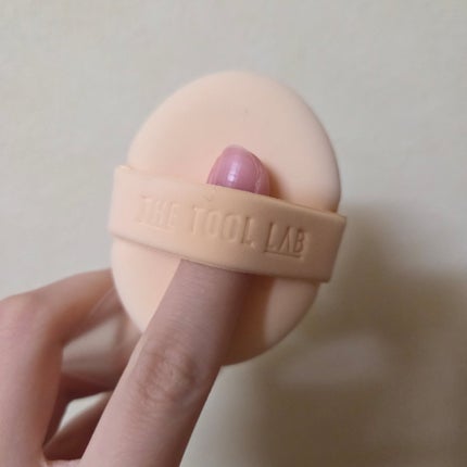 ロングラスティングテンションパフ/THE TOOL LAB/その他ファンデーションを使ったクチコミ(1枚目)