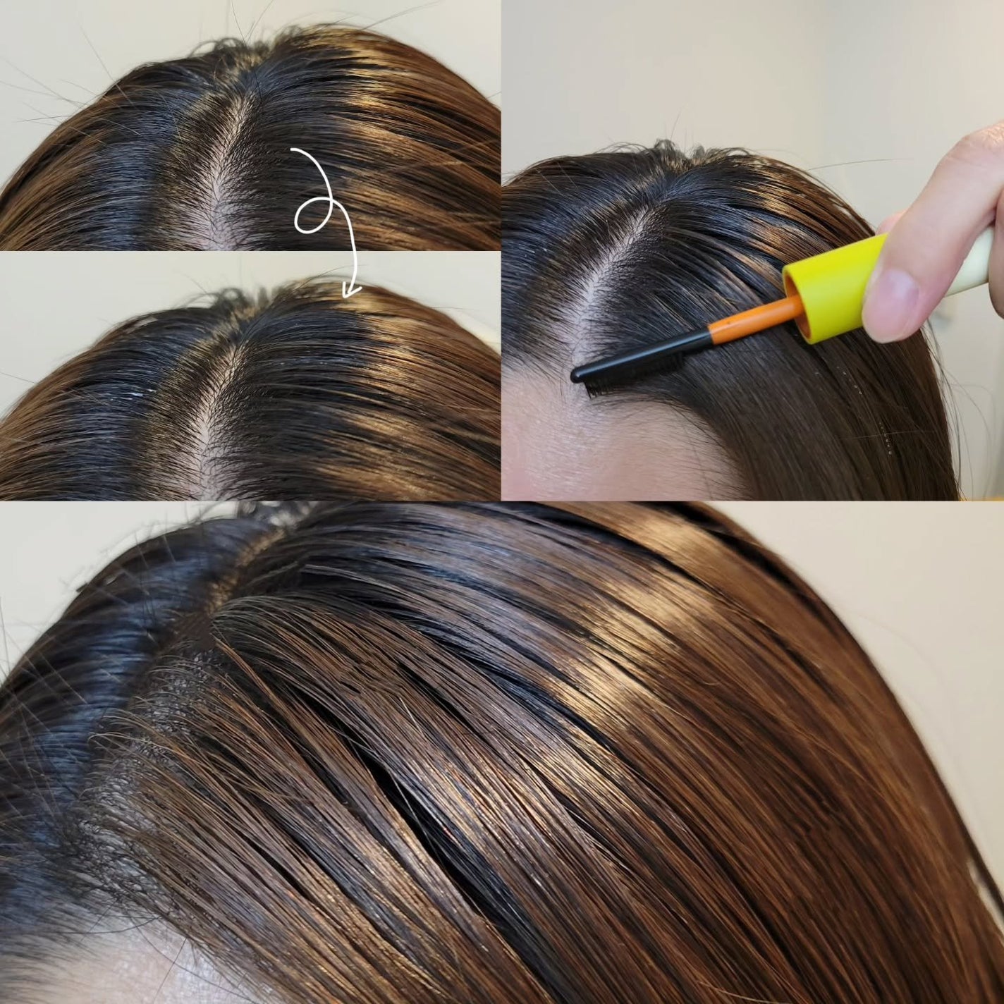 ハイプフィットヘアマスカラ/narka/その他スタイリングを使ったクチコミ(4枚目)