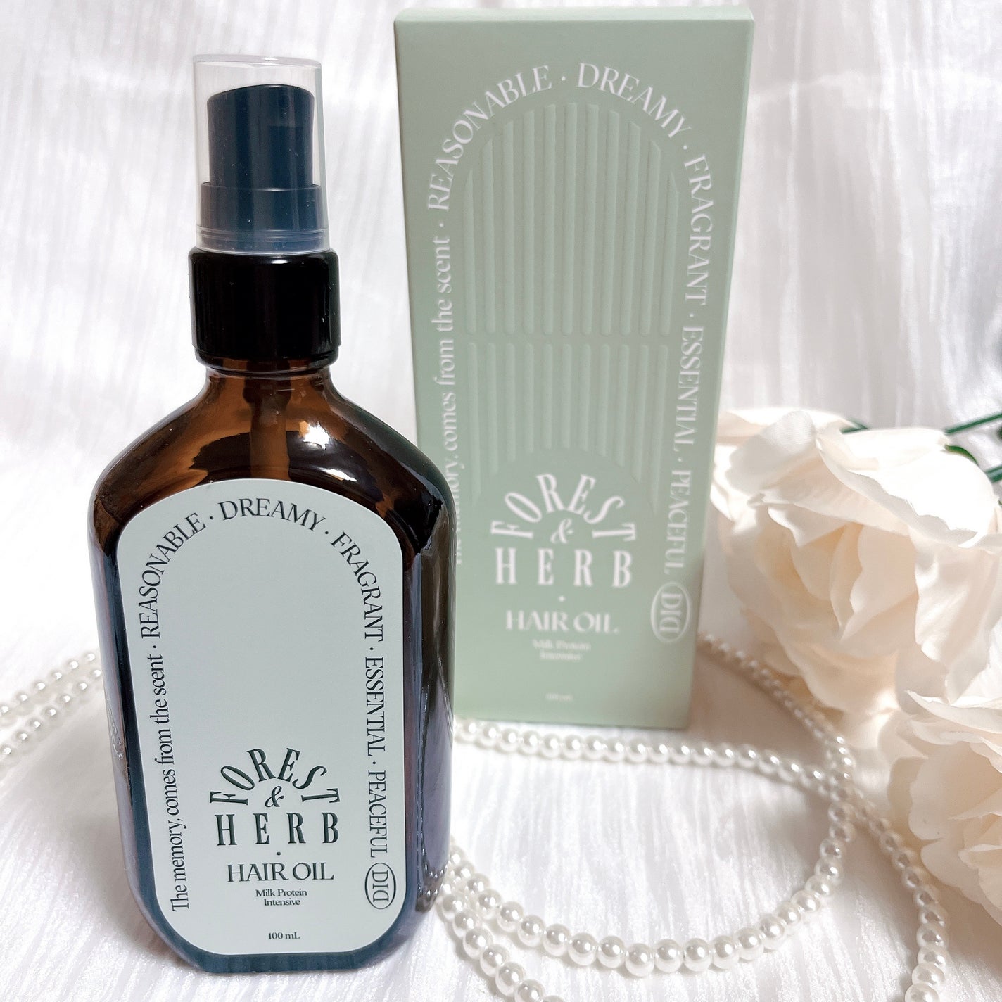 ミルクプロテインインテンシブヘアオイル/odiD/ヘアオイルを使ったクチコミ(4枚目)