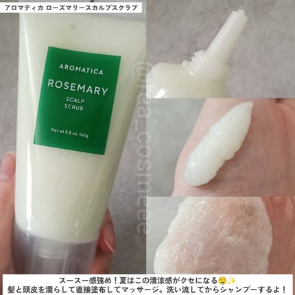 ローズマリールートエンハンサー/AROMATICA/頭皮ローションを使ったクチコミ(2枚目)
