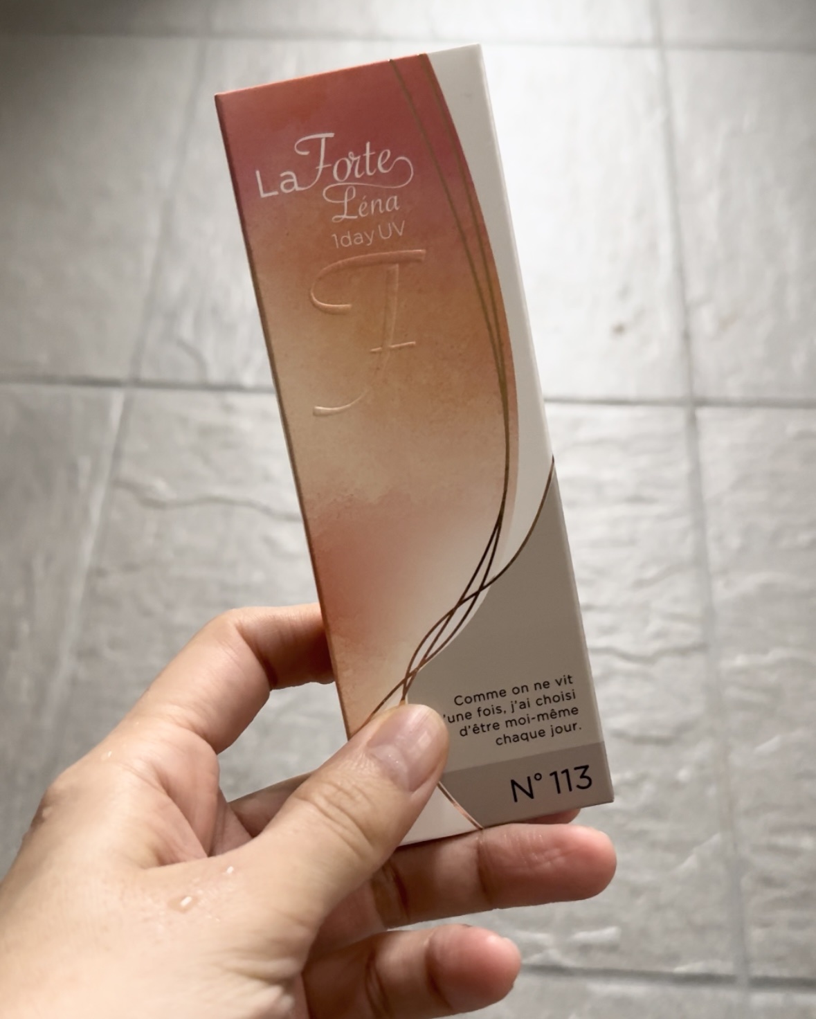 LaFORTE Lena 1day UV/LaFORTE/ワンデー（１DAY）カラコンを使ったクチコミ（2枚目）