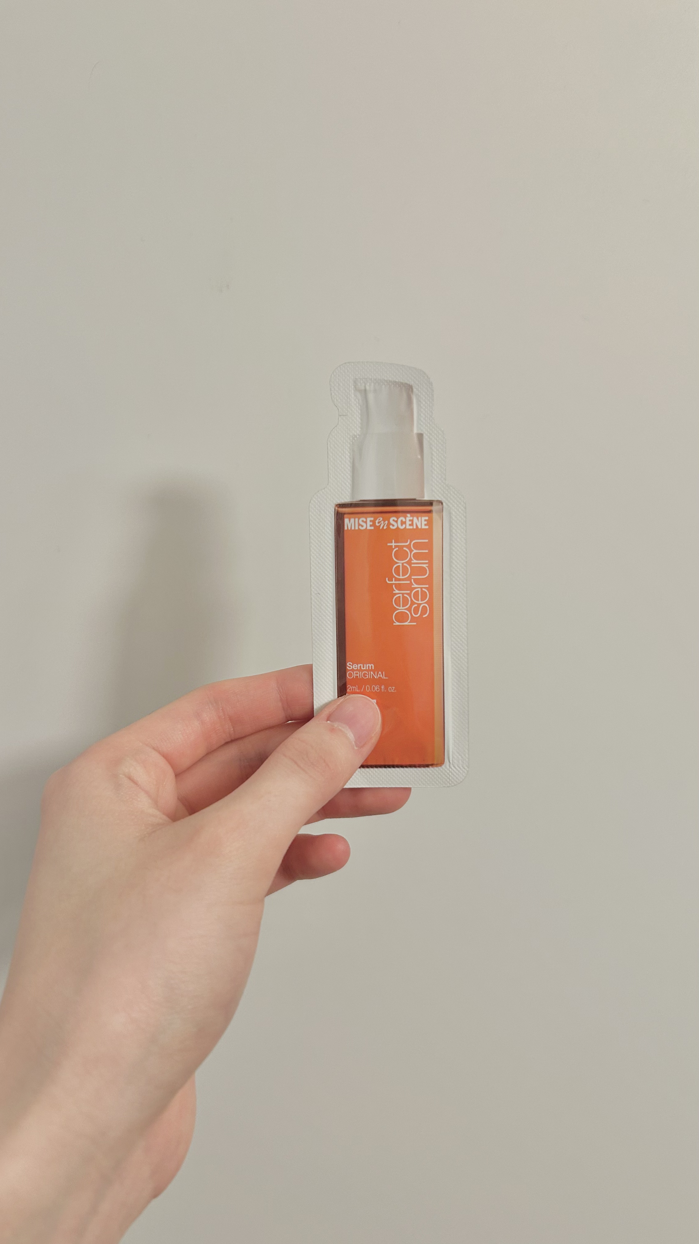  パーフェクトセラム オリジナルセラム/miseenscene/アウトバストリートメントを使ったクチコミ（1枚目）