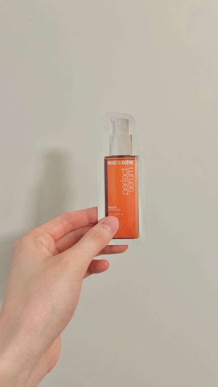 パーフェクトセラム オリジナルセラム/miseenscene/アウトバストリートメントを使ったクチコミ(1枚目)