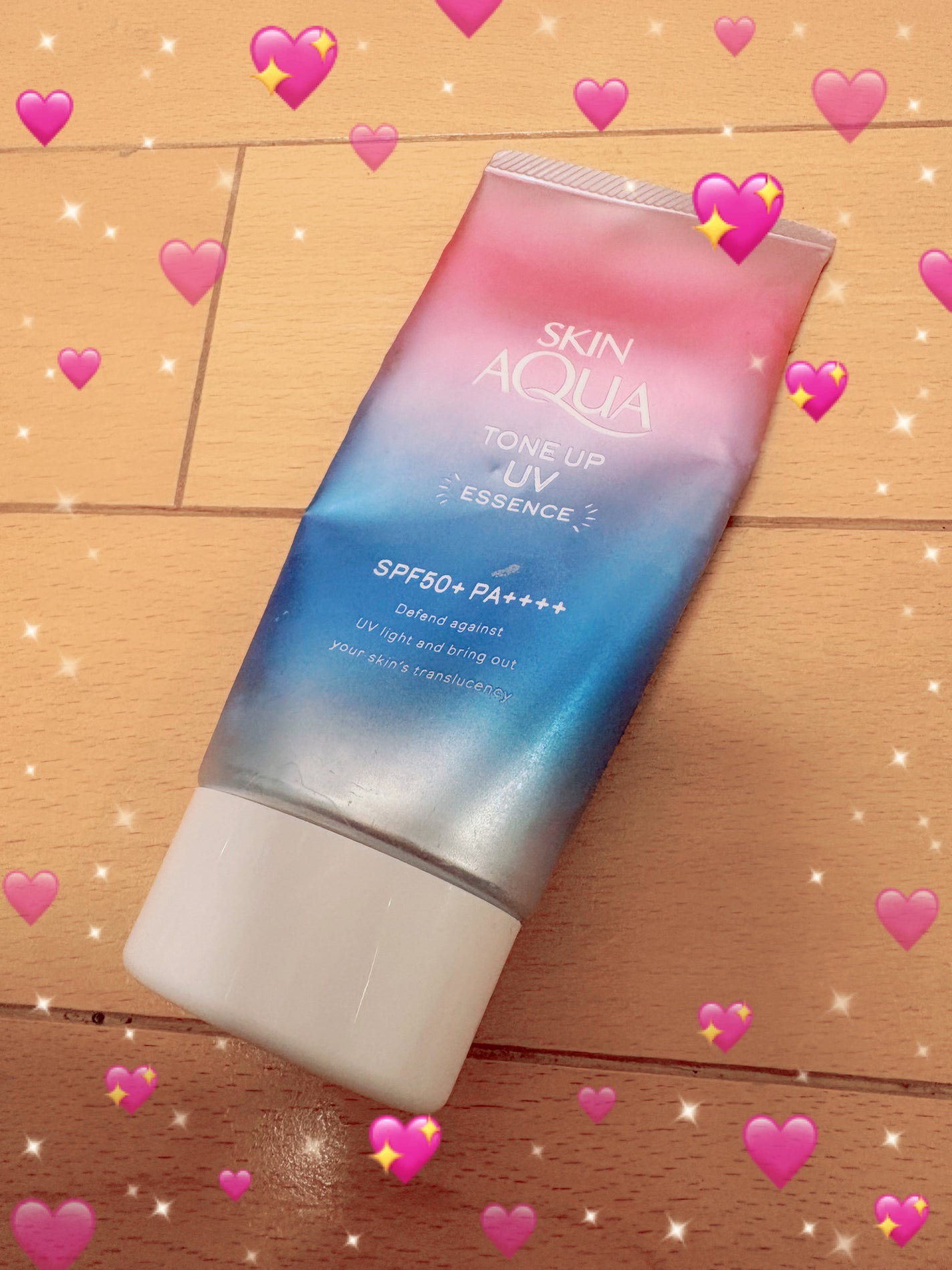 スキンアクア トーンアップUVエッセンス/スキンアクア/日焼け止めクリームを使ったクチコミ(1枚目)