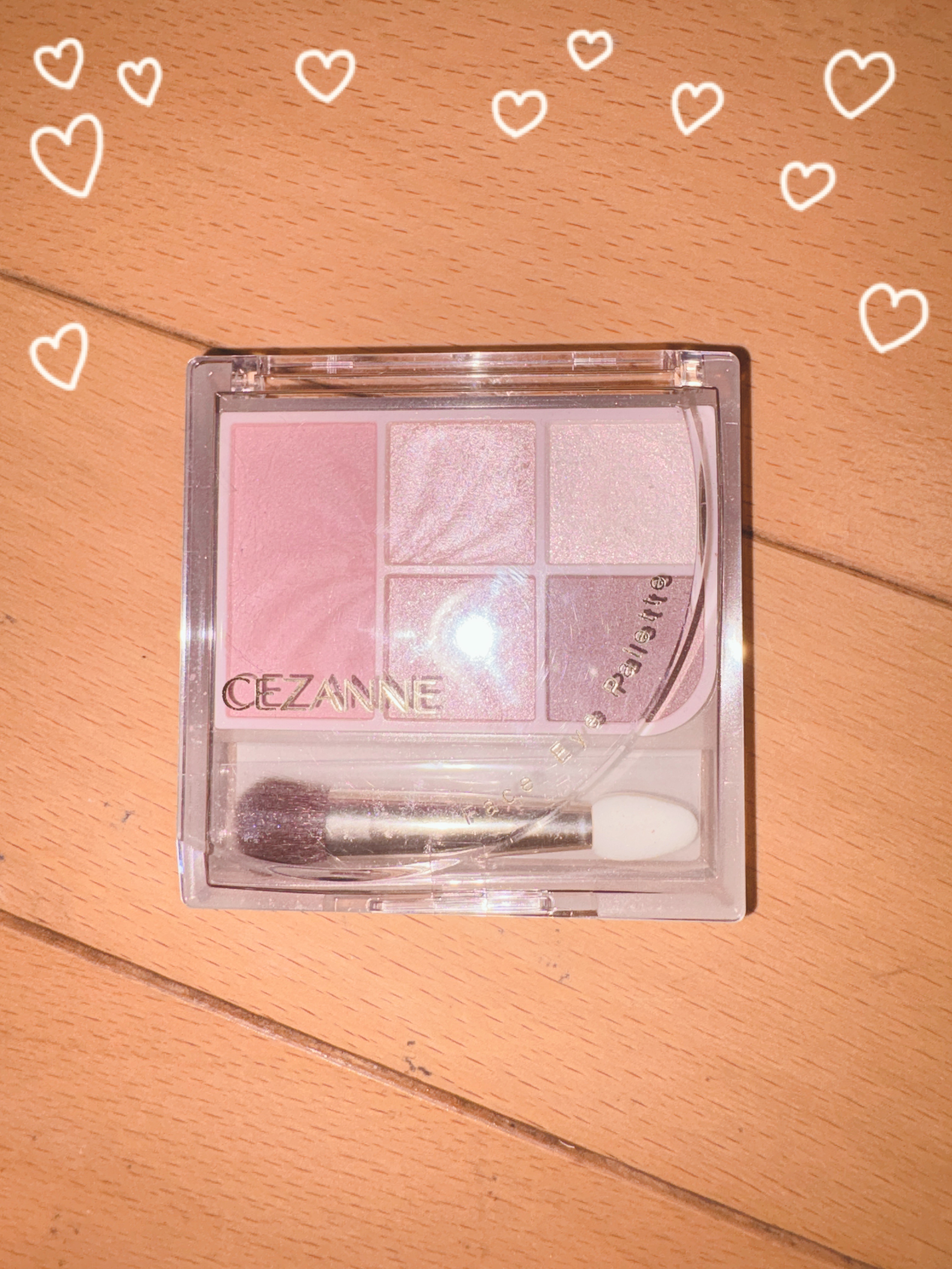 フェイスアイパレット/CEZANNE/アイシャドウを使ったクチコミ（1枚目）